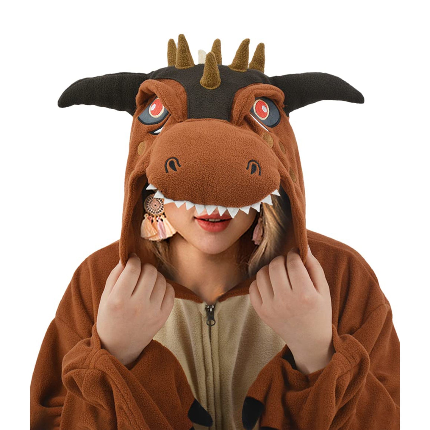 Carnotaurus Onesie Pajamas Costume