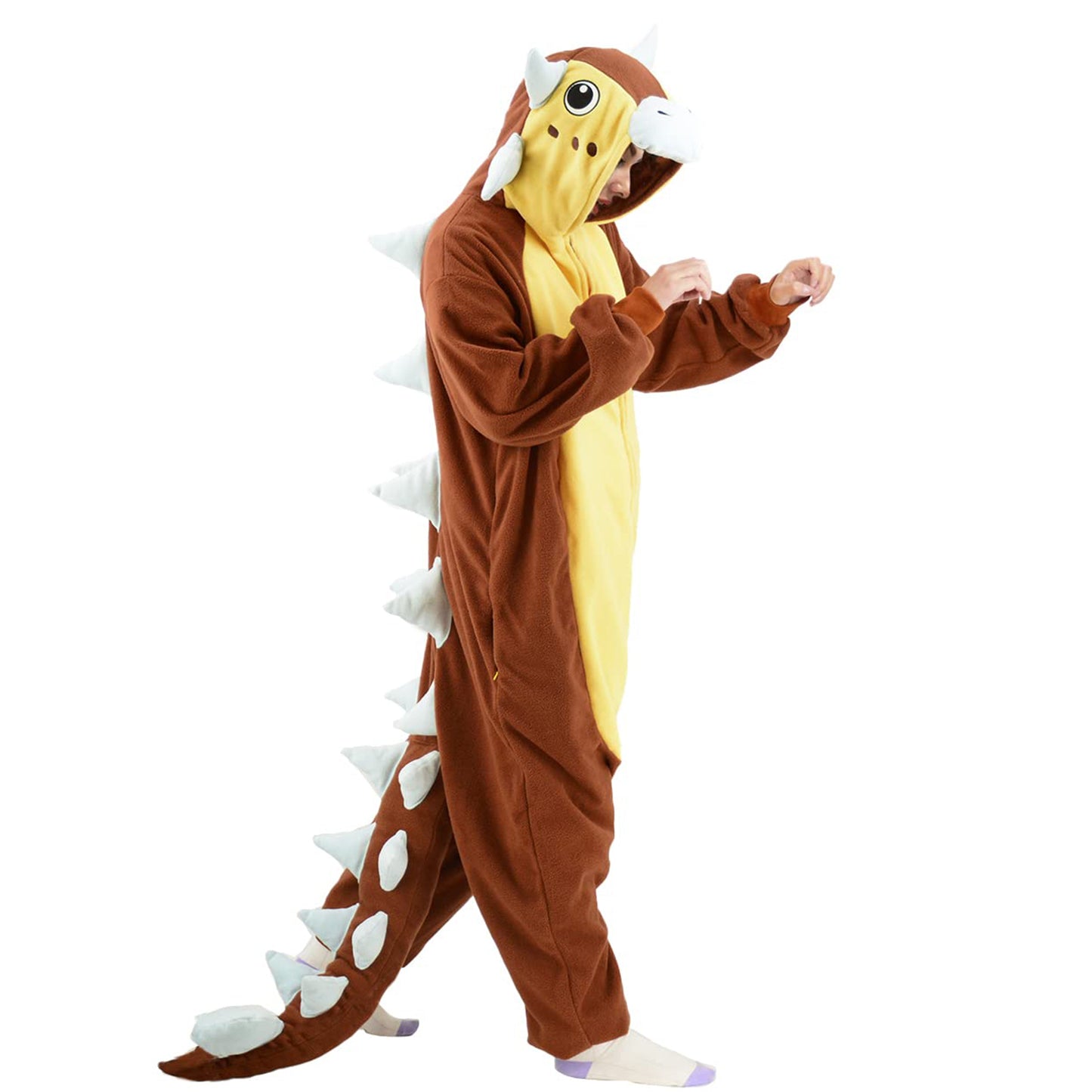 Ankylosaur Onesie Pajamas Costume