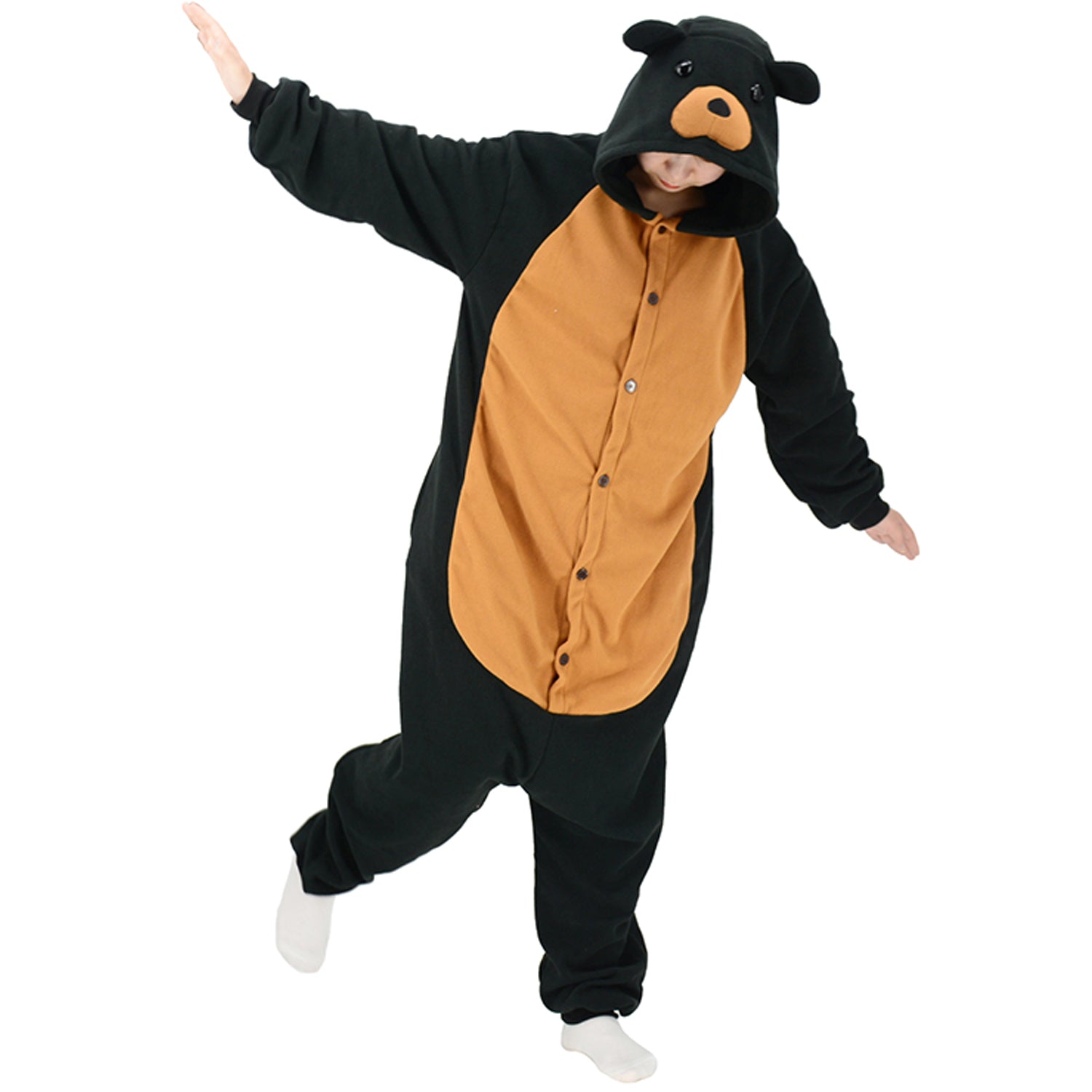 Adult Black Bear Onesie - vavalad