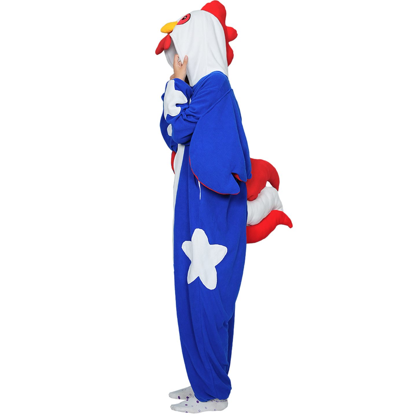 Blue Cock Onesie Pajamas Costume