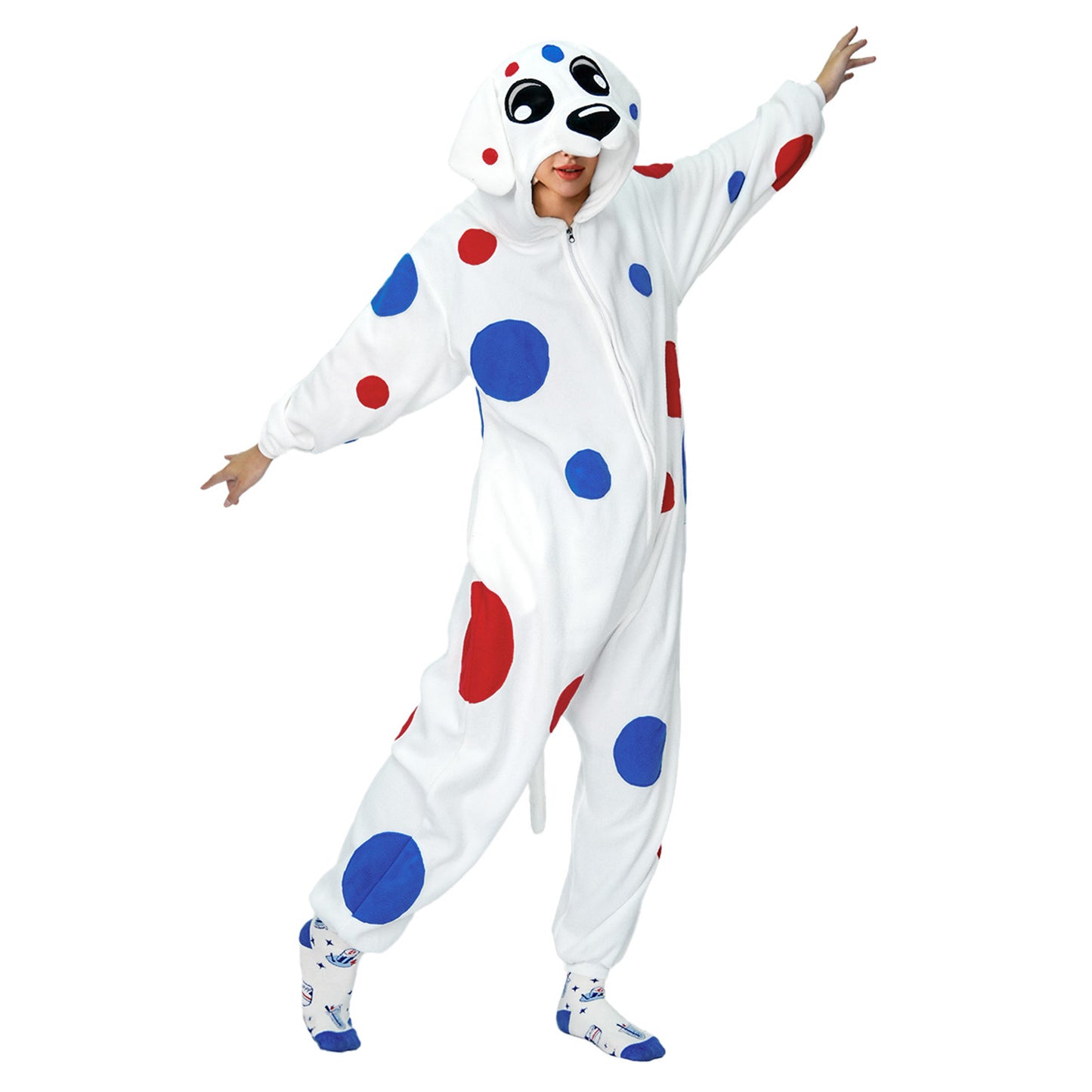 Adult Dalmatian Onesie Pajamas