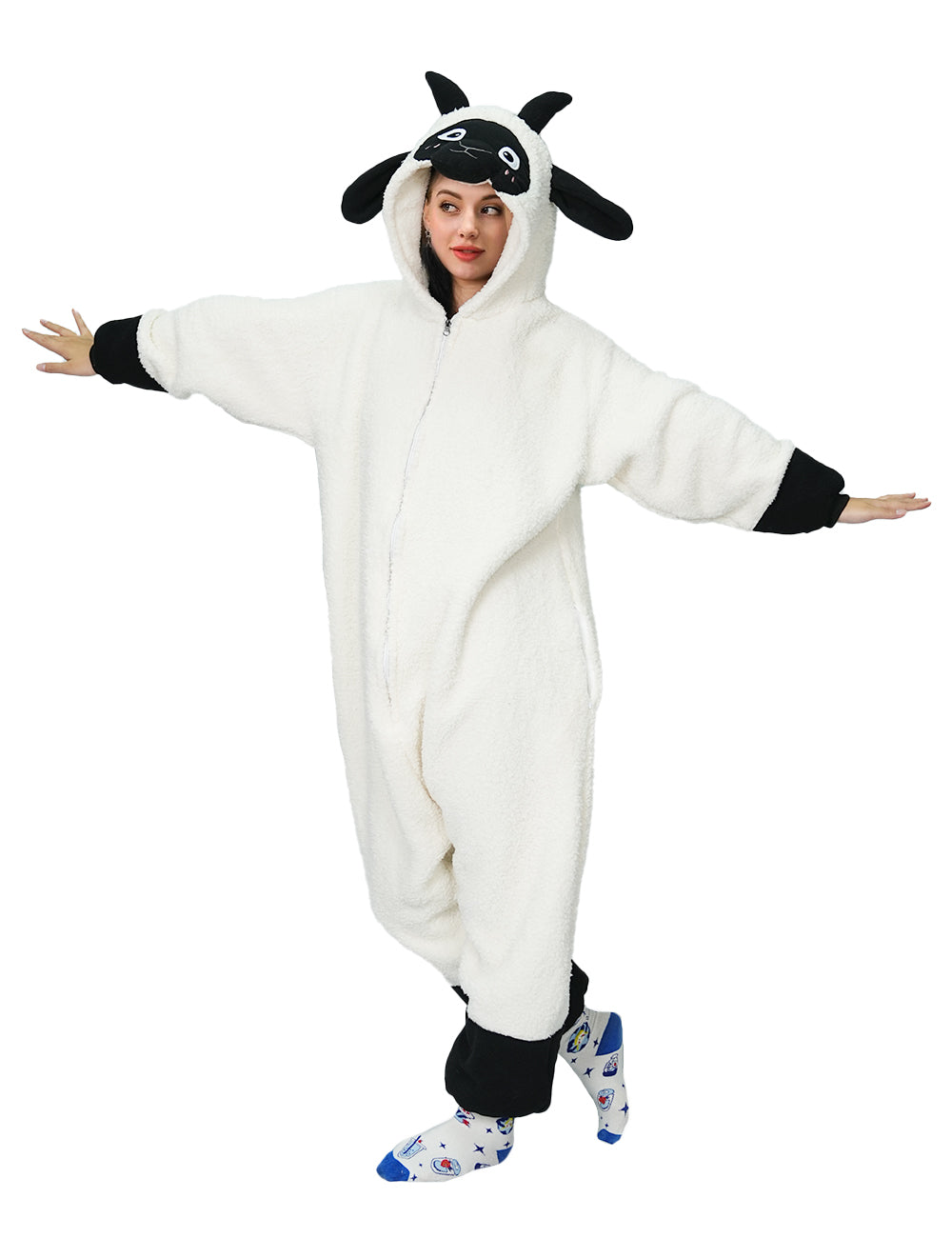 Black nosed sheep Onesie Pajamas