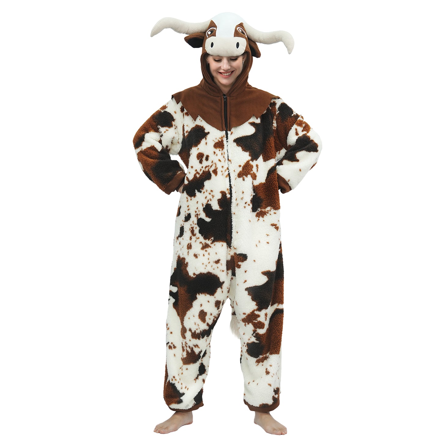 Adult Cow Onesie Costume