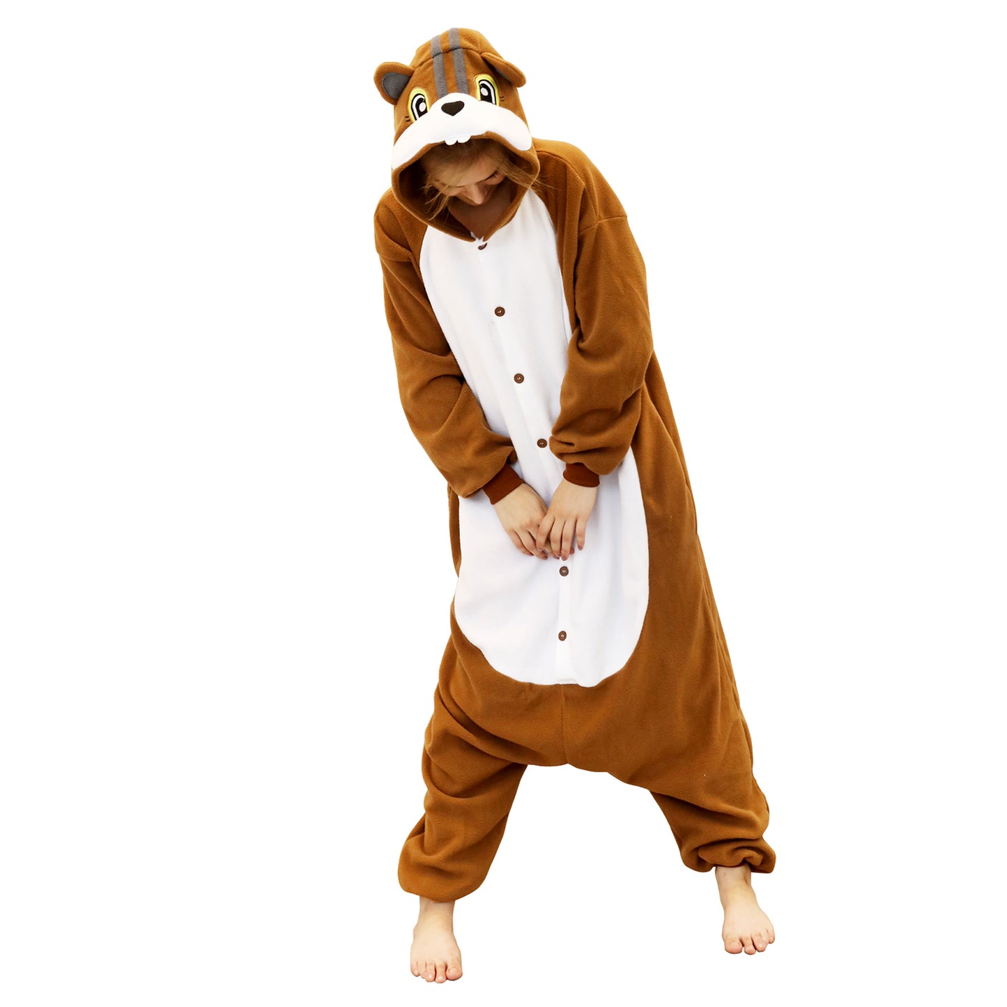 Chipmunk Costume Pajamas - vavalad