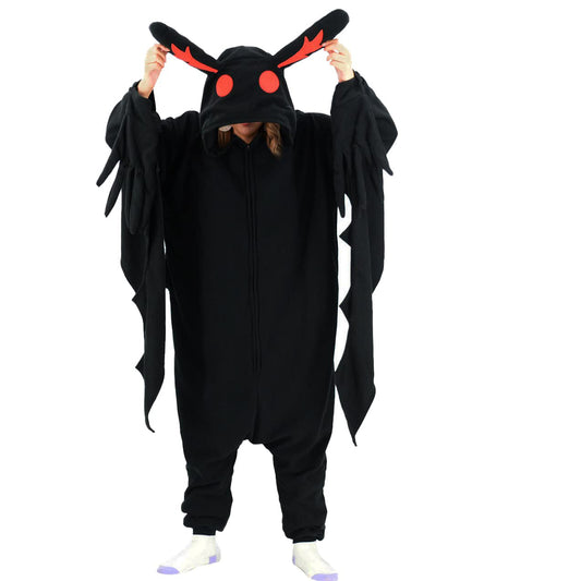 Mothman Onesies Costume Pajamas