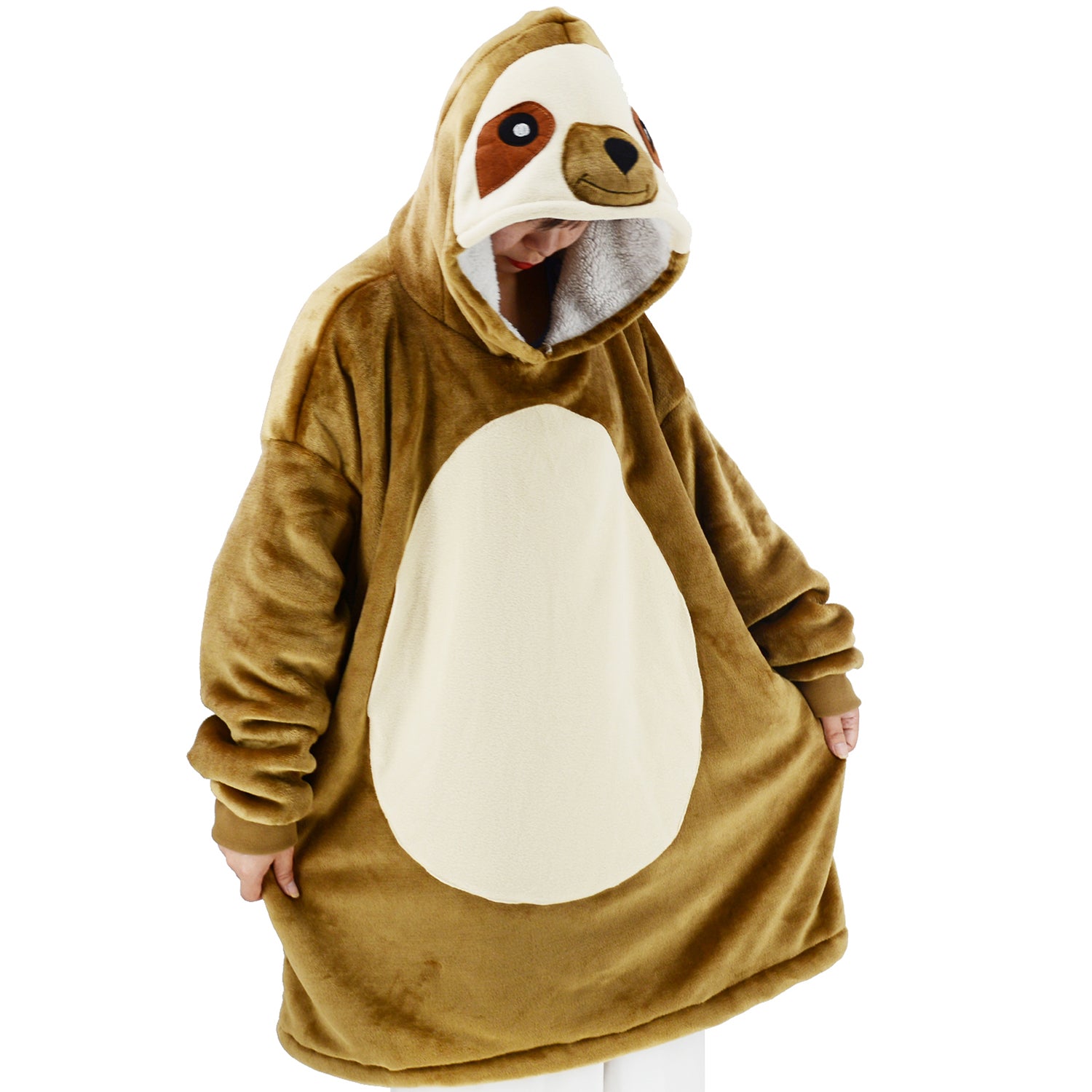 Sloth Wearable Blanket Oversized - vavalad