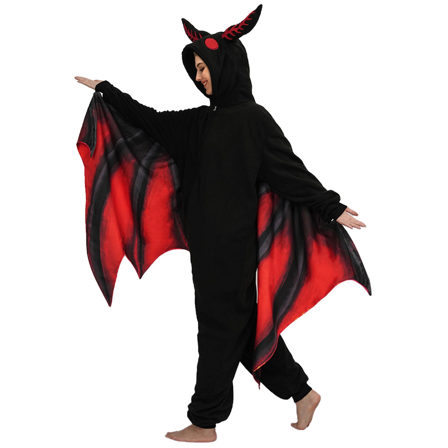 Mothman Onesie Costume Pajamas