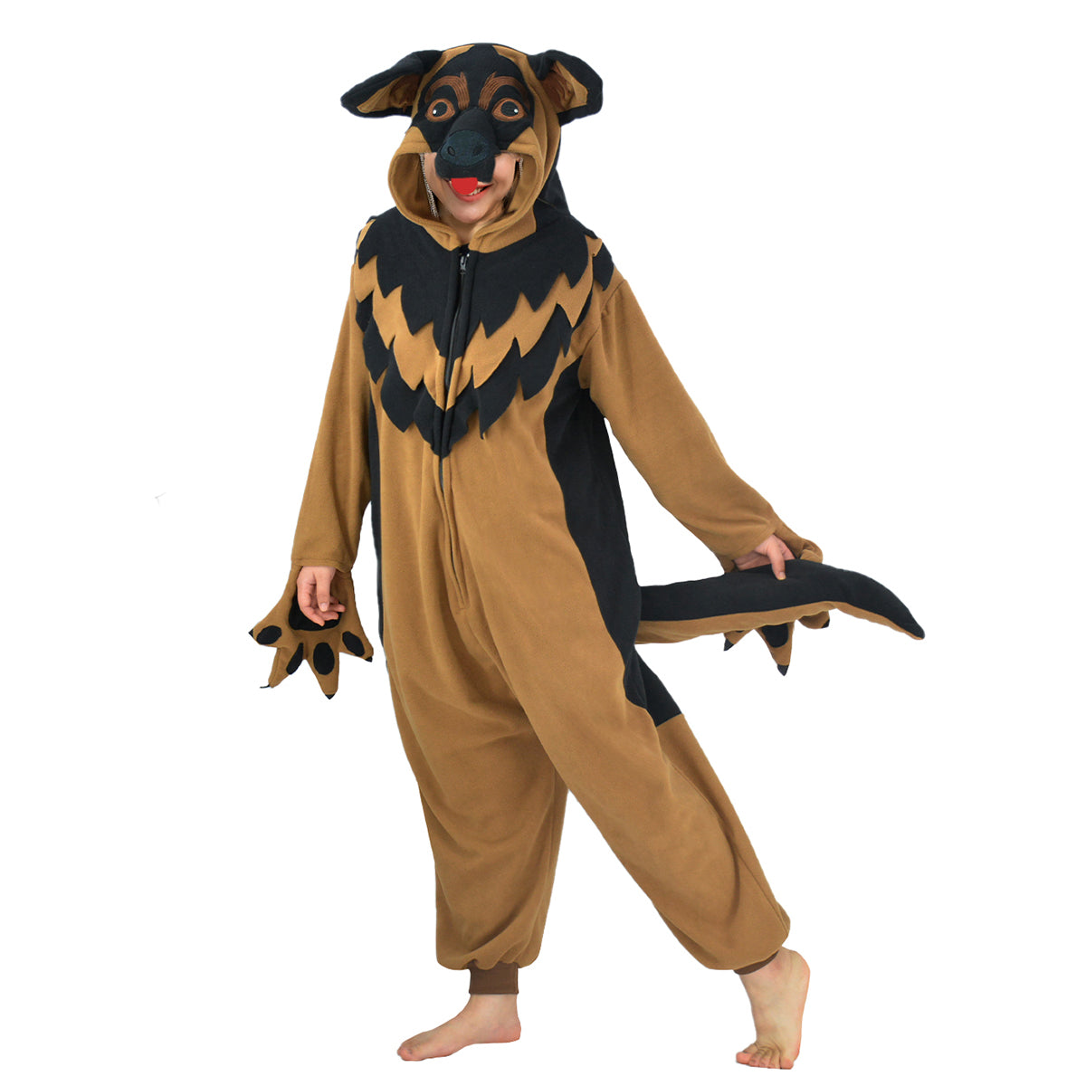 German Shepherd Onesie Costume Pajamas