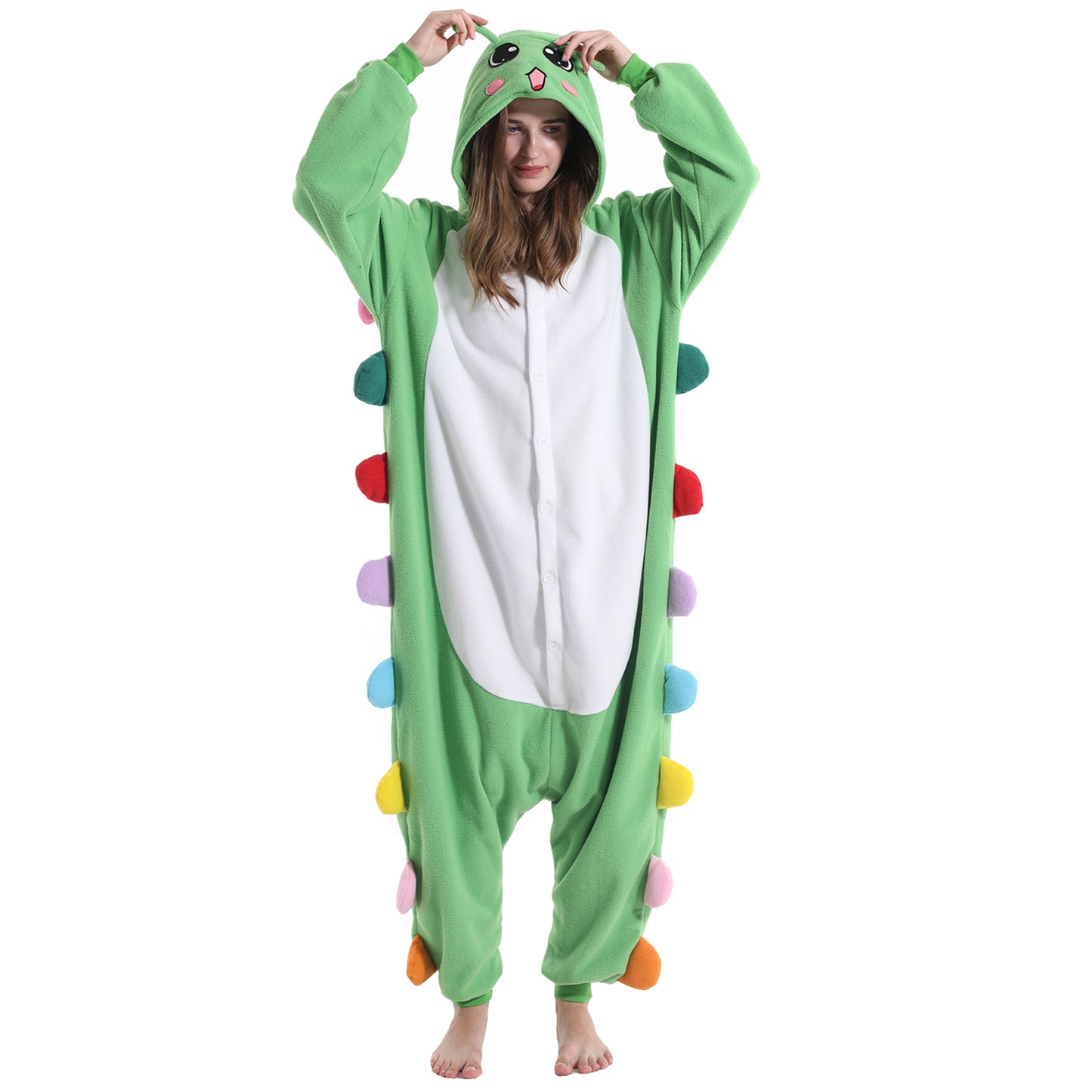 Adult Caterpillar Onesie pajamas - vavalad