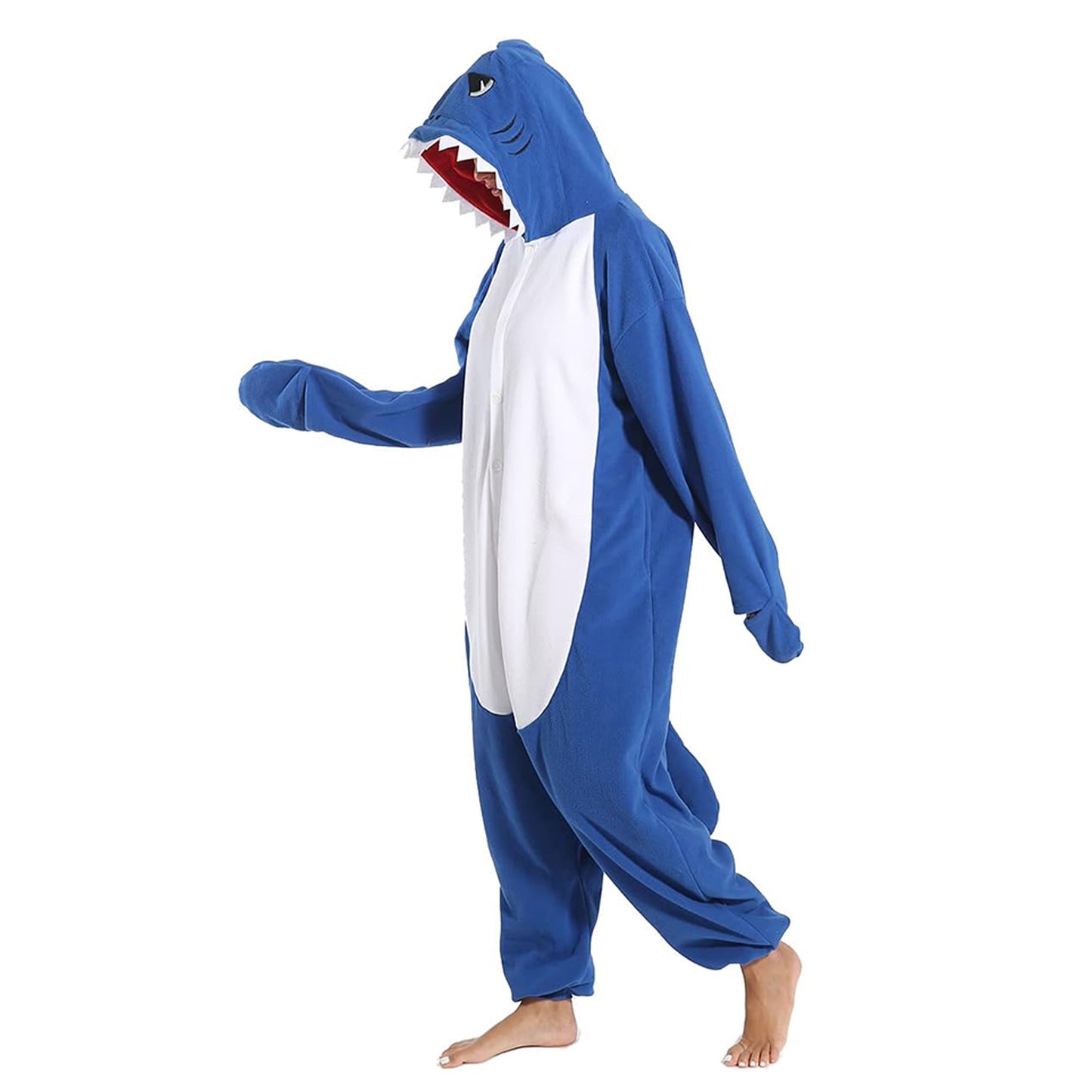 Hai-Onesie-Schlafanzug 