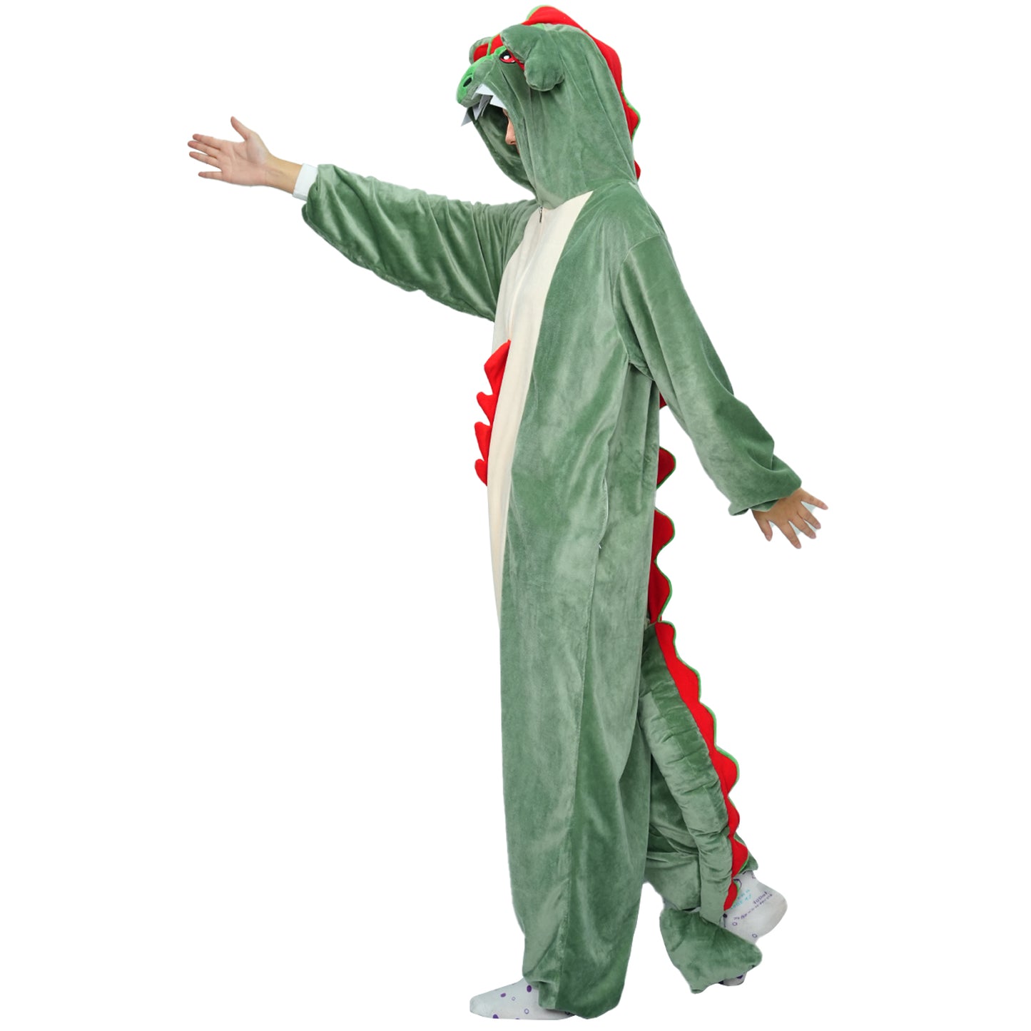 Green Dragon Onesie Pajamas Halloween Costume