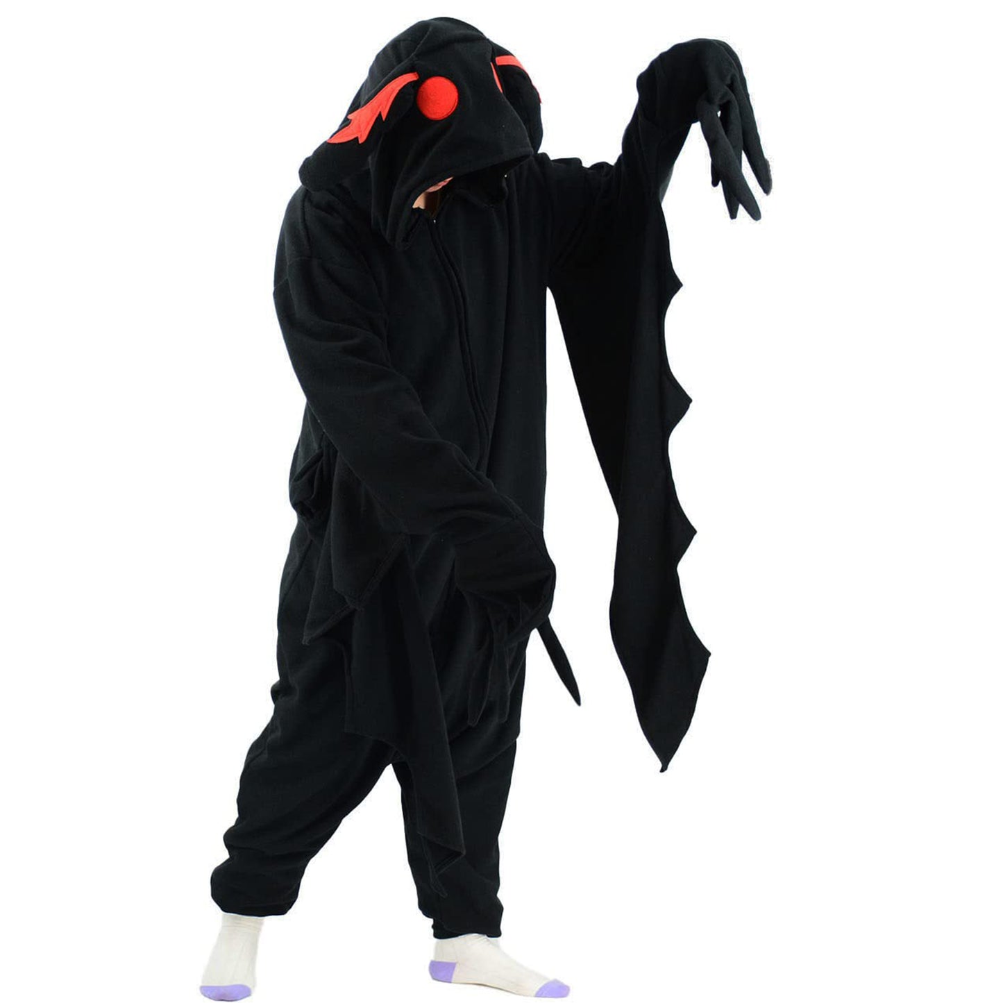 Mothman Onesies Costume Pajamas