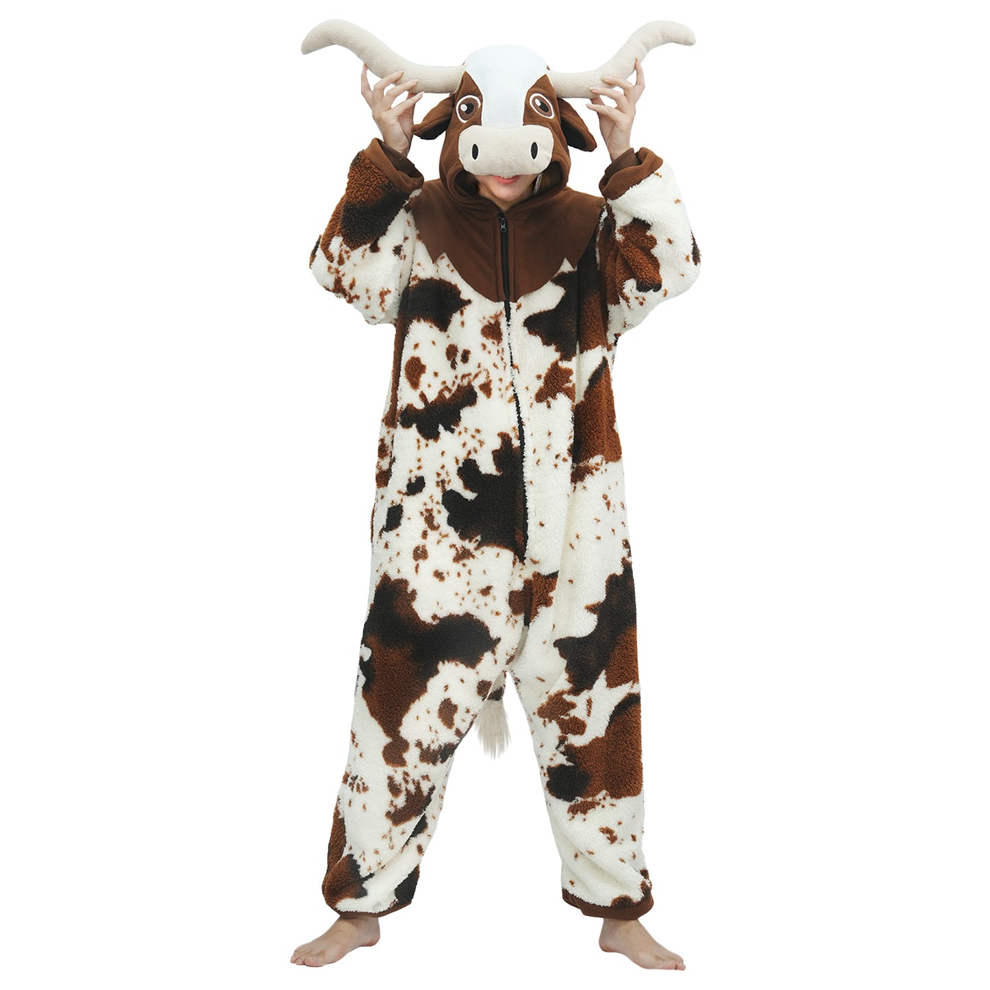 Adult Cow Onesie Costume