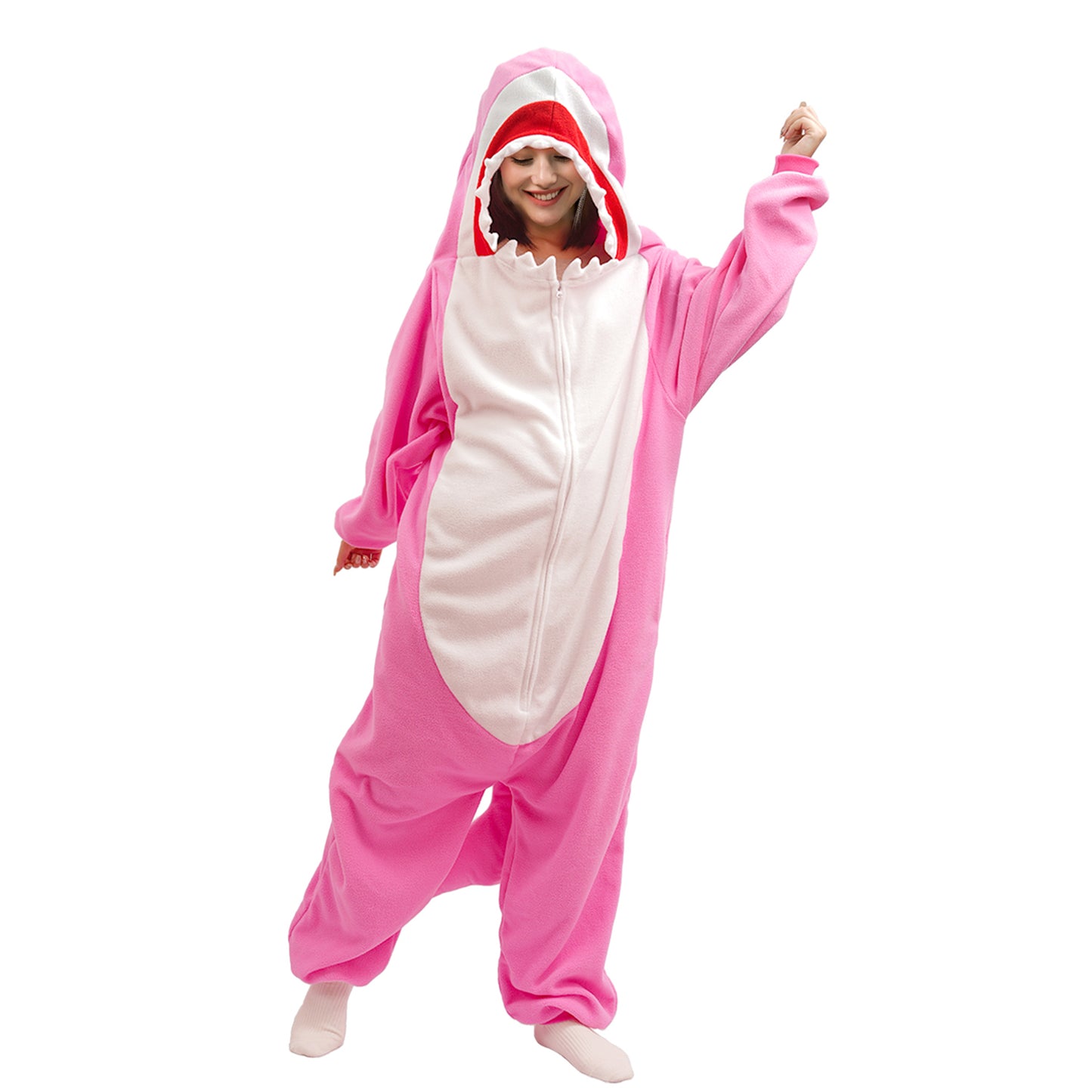 Adult Pink Shark costume - vavalad