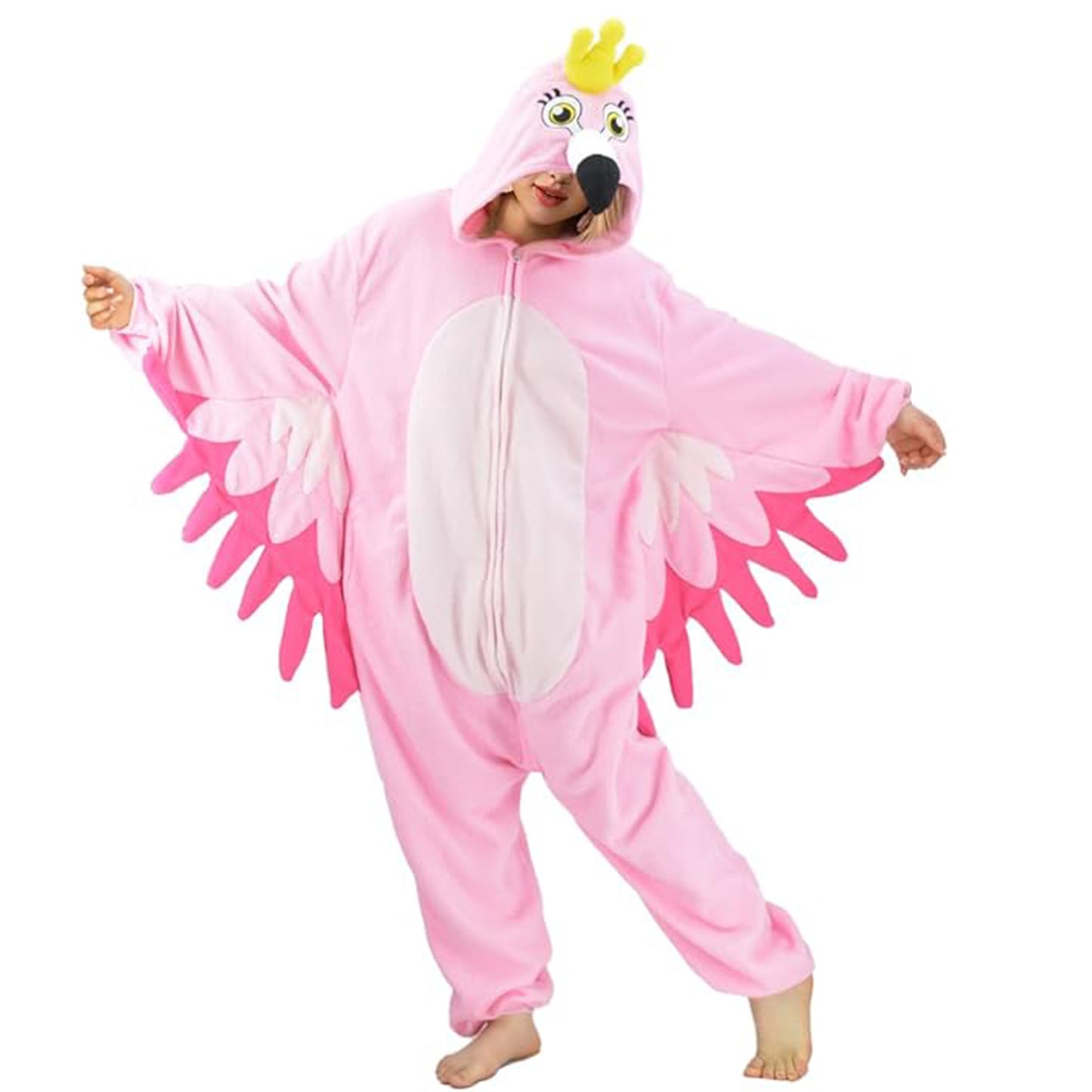 Flamingo Onesie Costume Pajamas