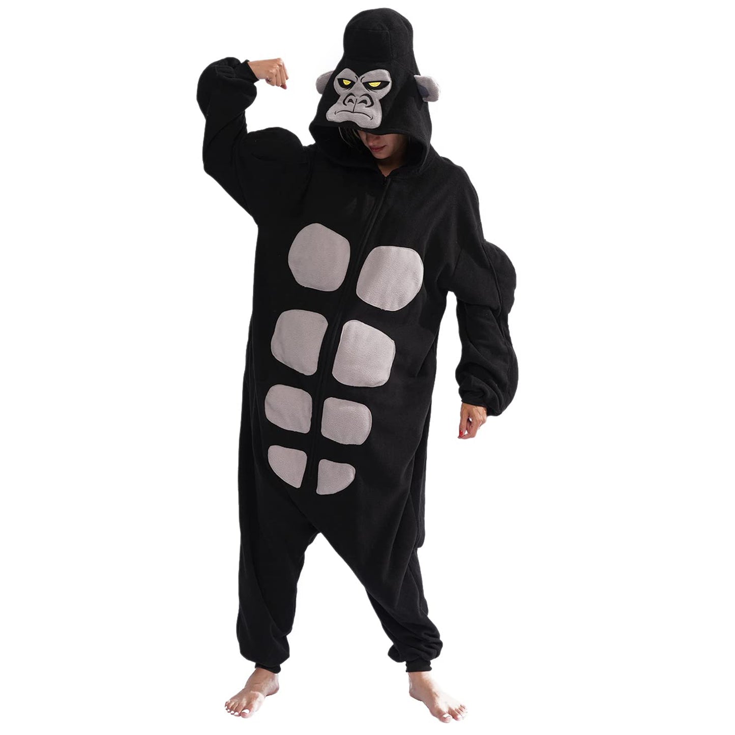 Chimpanzee Onesie Pajamas Costume