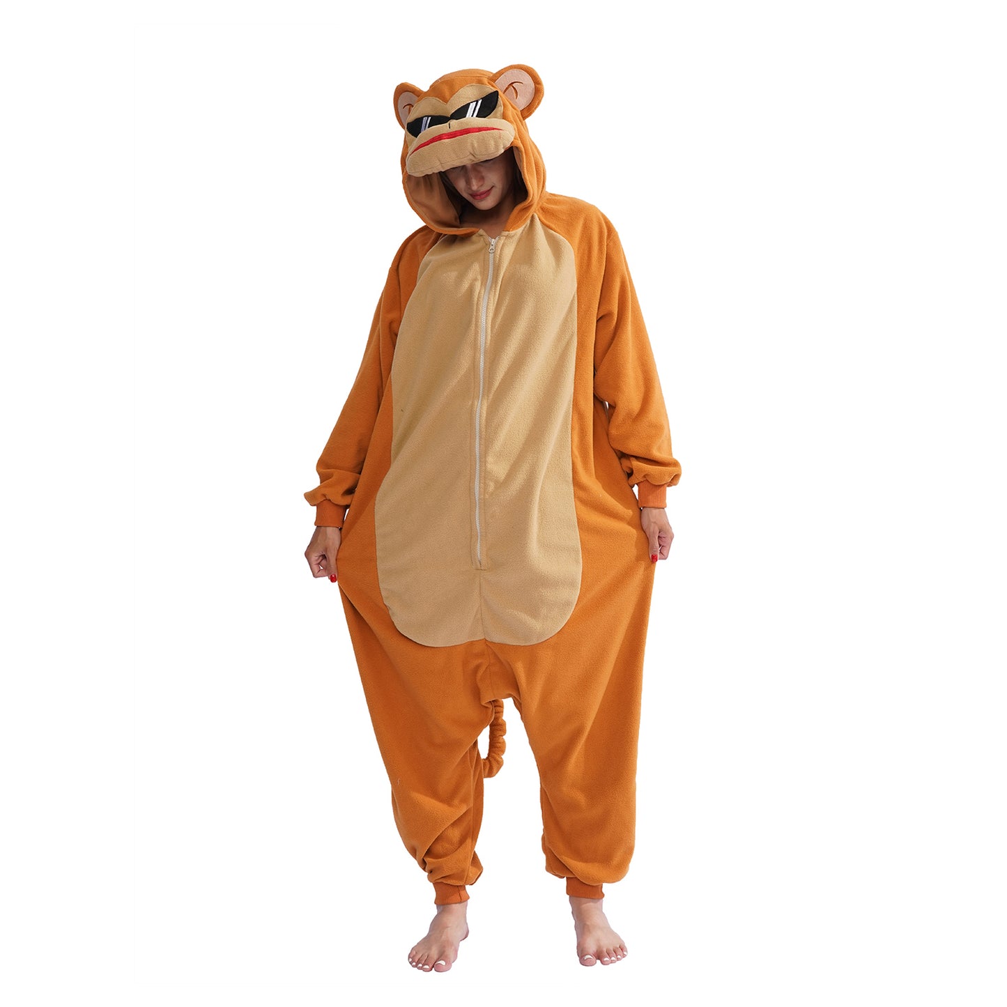 Sunglasses Monkey Onesie Pajamas