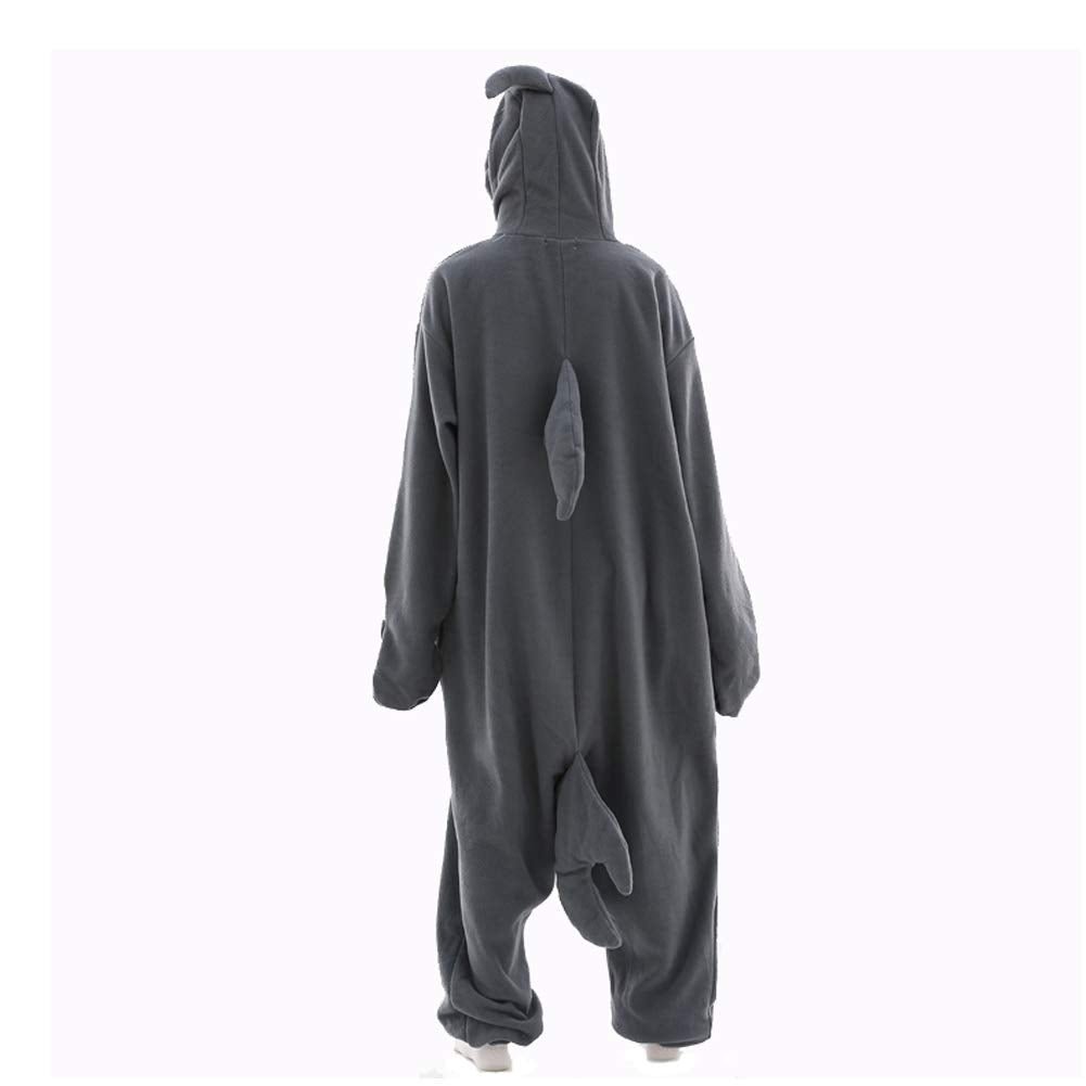 Grey Shark Onesie Pajamas Costume