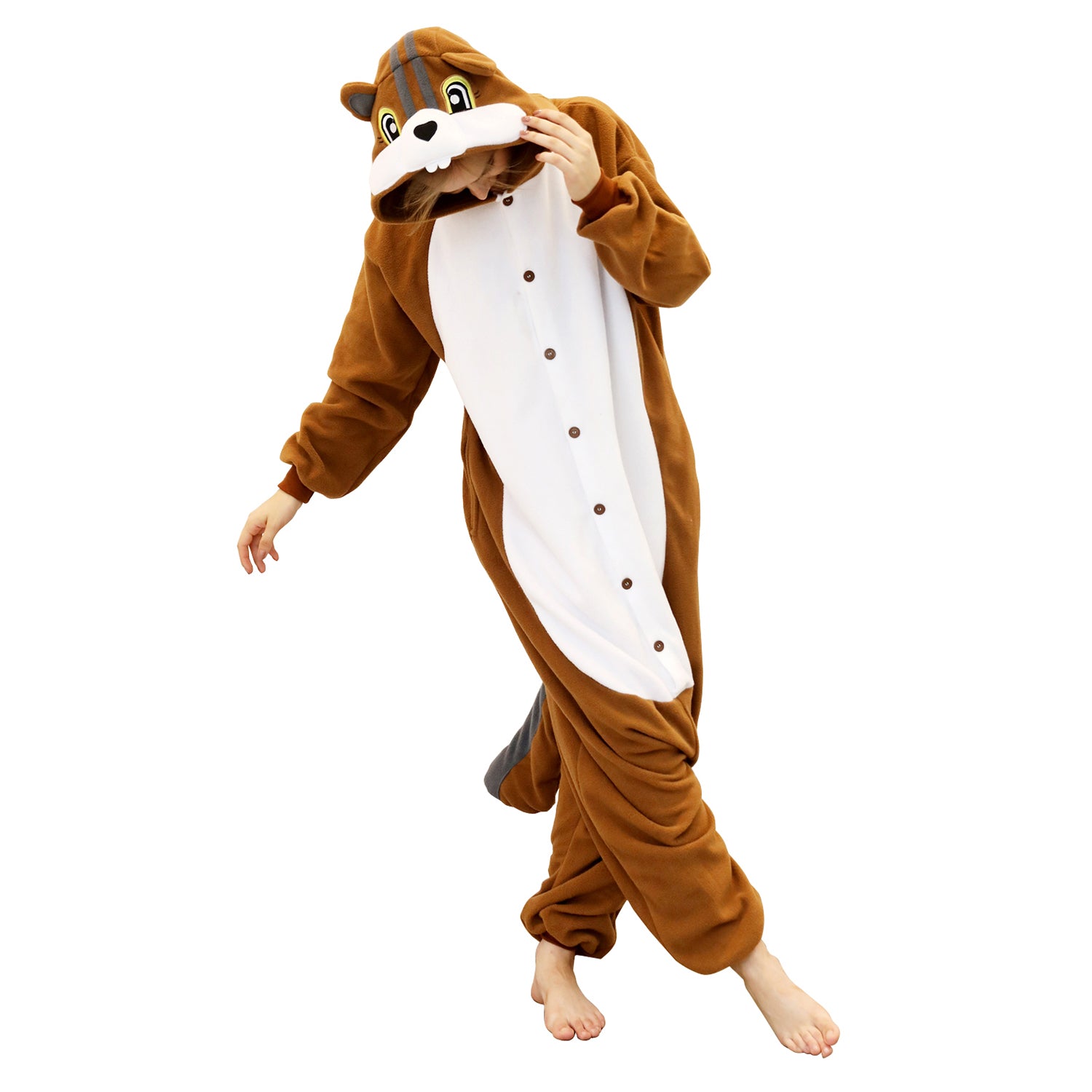 Chipmunk Costume Pajamas - vavalad