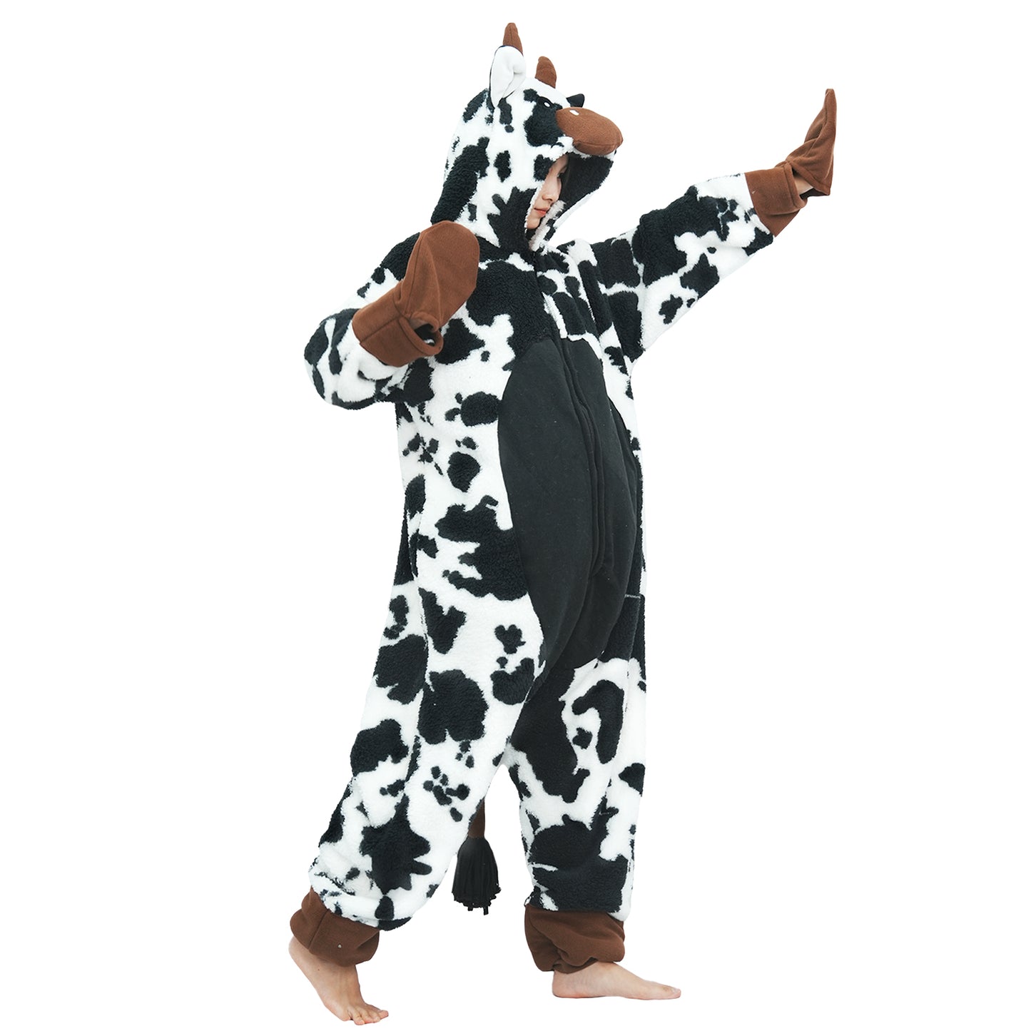 Adult Cow Costume Onesie Pajamas