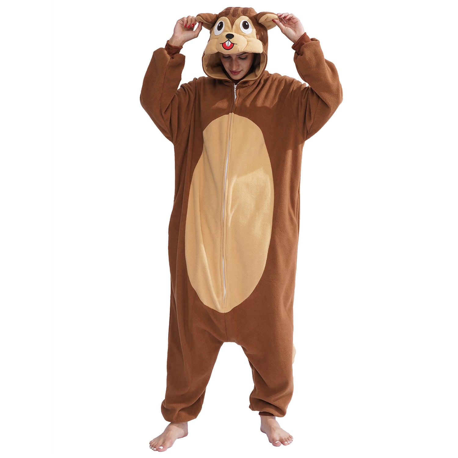 New Chipmunk Costume Pajamas - vavalad