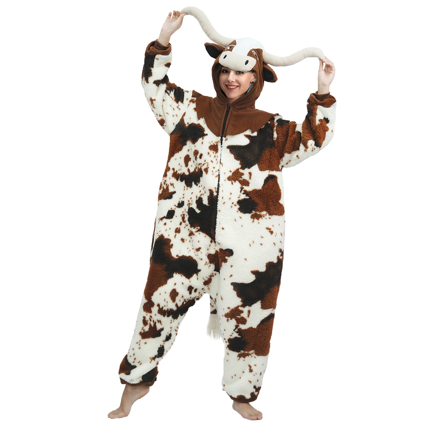 Adult Cow Onesie Costume