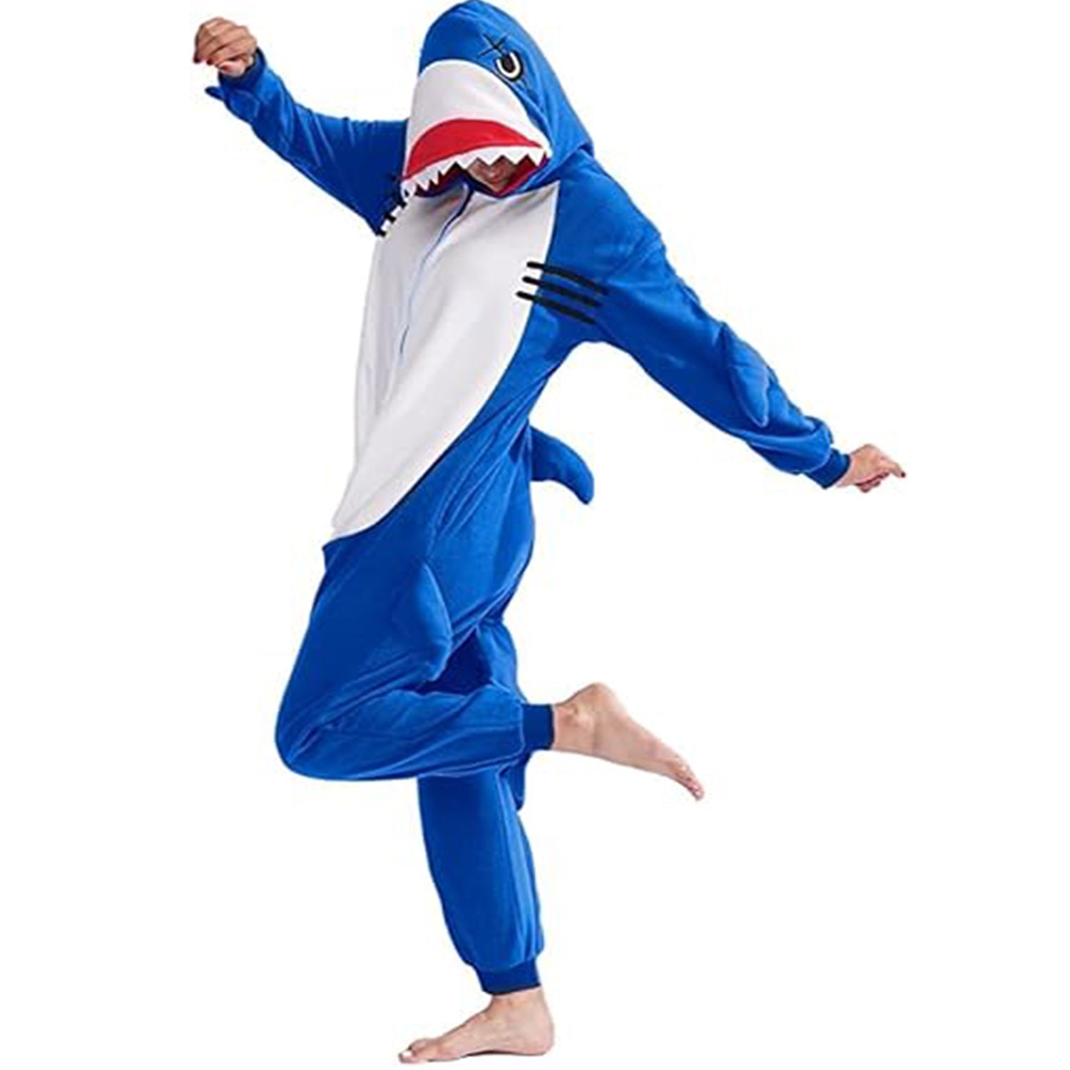 Blue Shark Onesie pajamas - vavalad