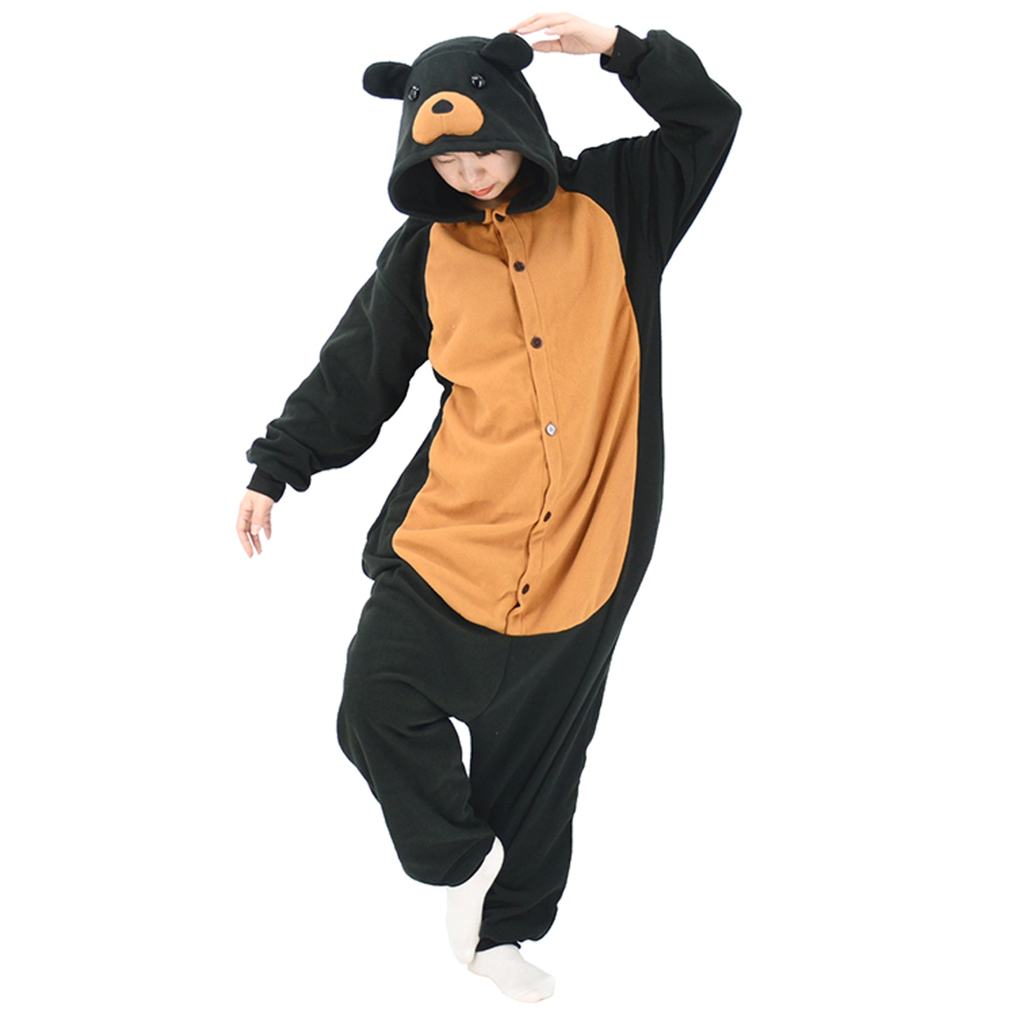 Adult Black Bear Onesie - vavalad