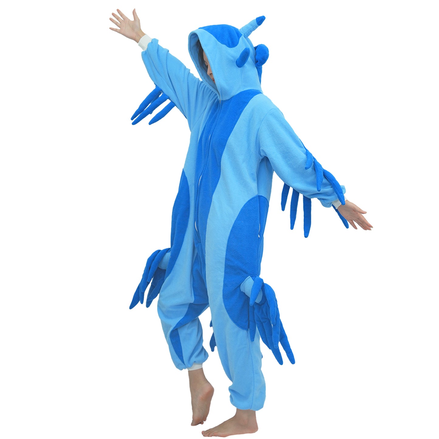 Blue Sea Slug Onesie Pajamas