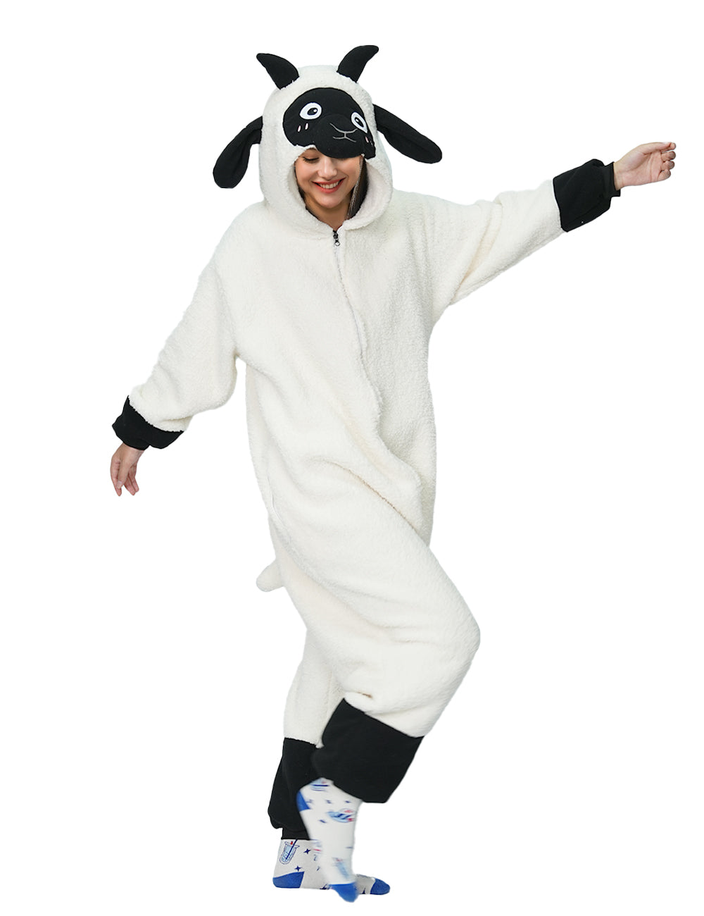 Black nosed sheep Onesie Pajamas