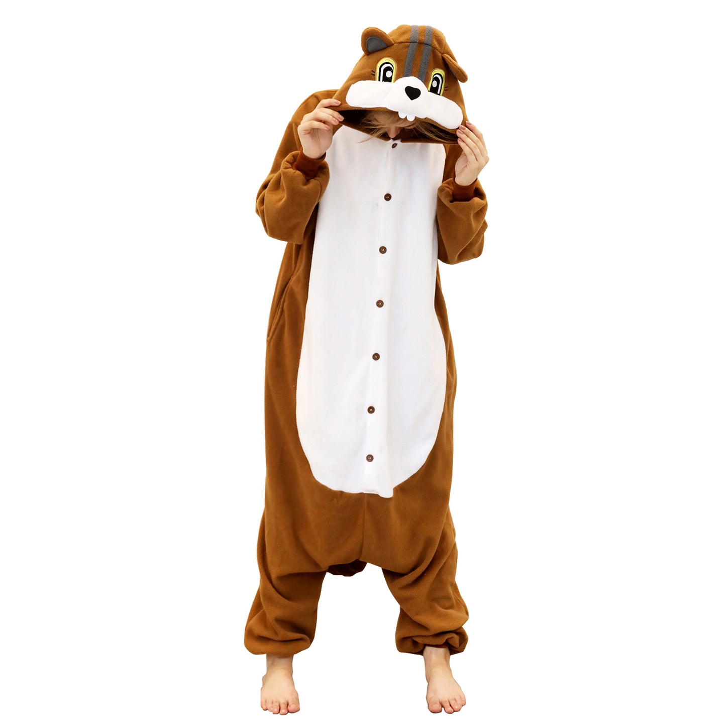 Chipmunk Costume Pajamas - vavalad