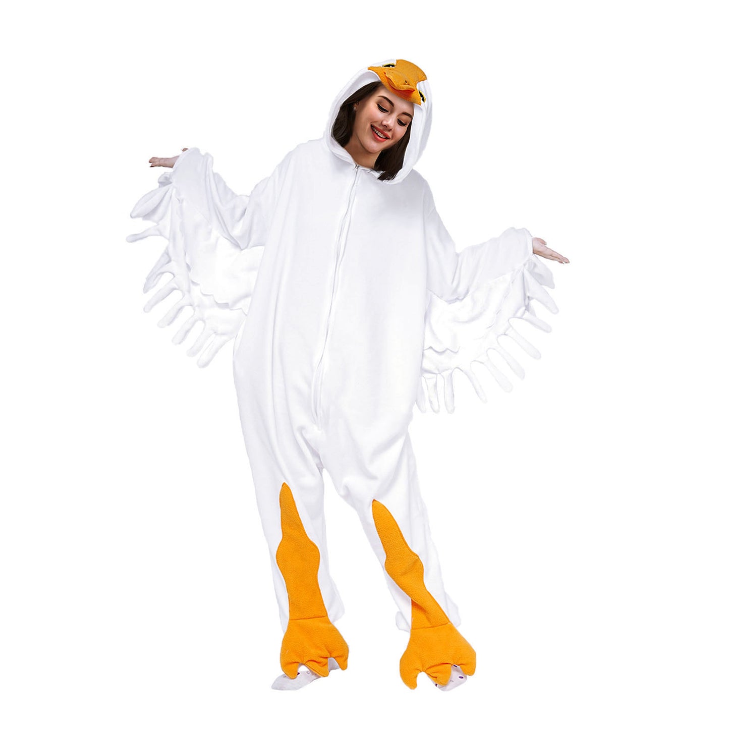 Goose Onesie Pajamas Thanksgiving Costume