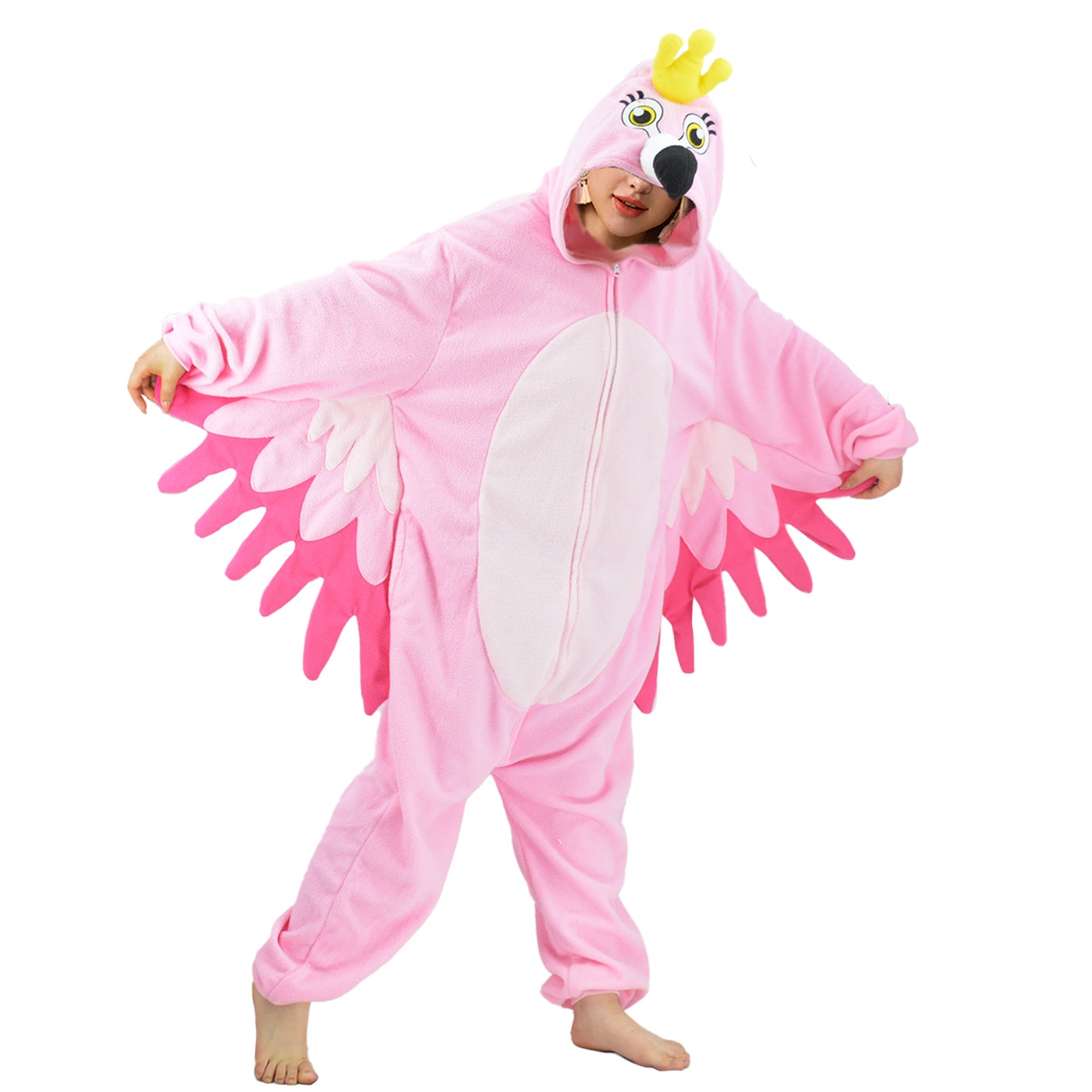 Flamingo Onesie Costume Pajamas