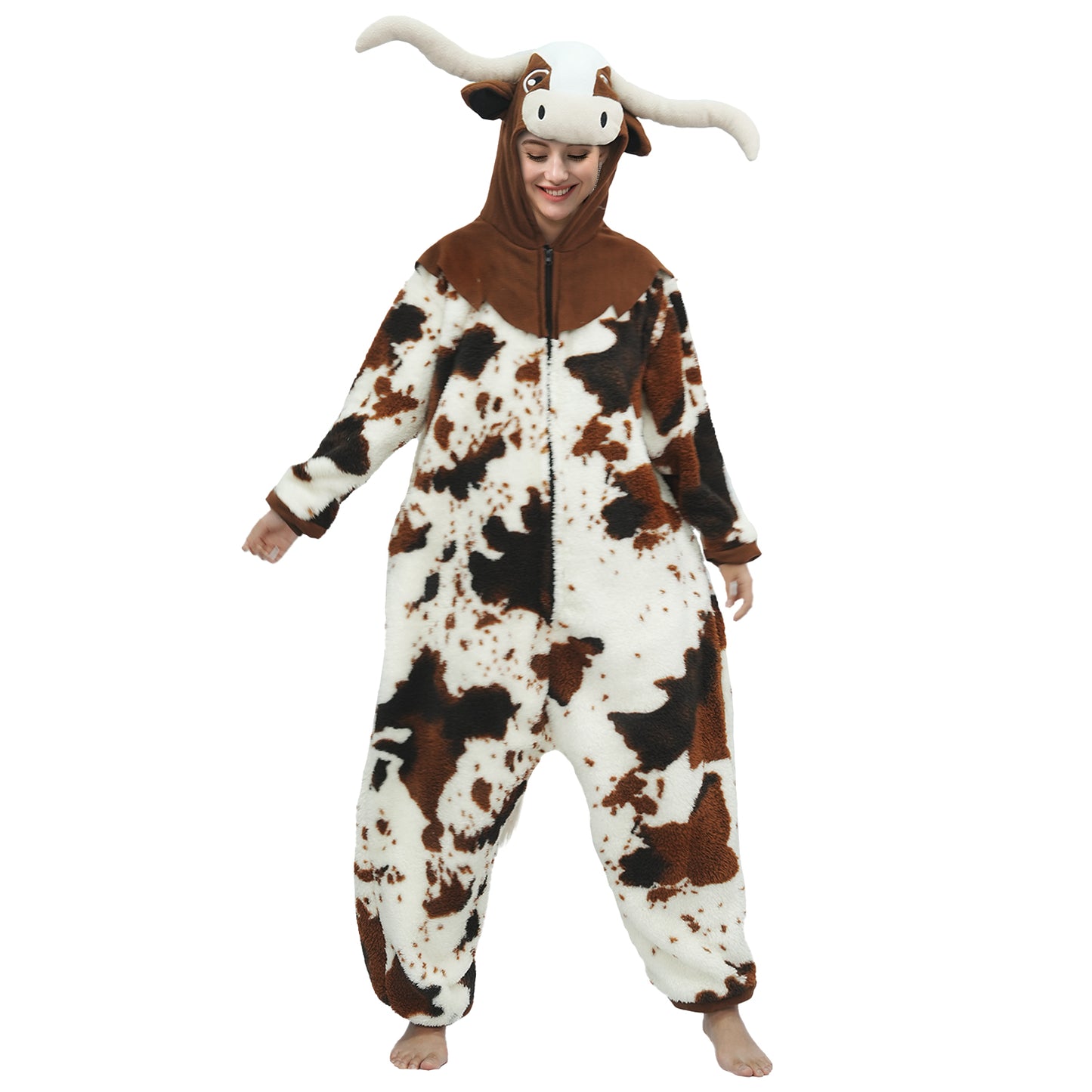 Adult Cow Onesie Costume