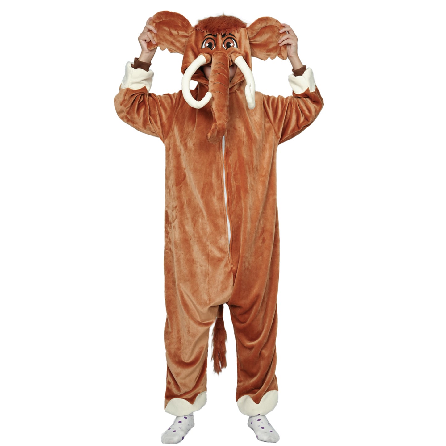 Mammoth Elephant Onesie Pajamas Costume