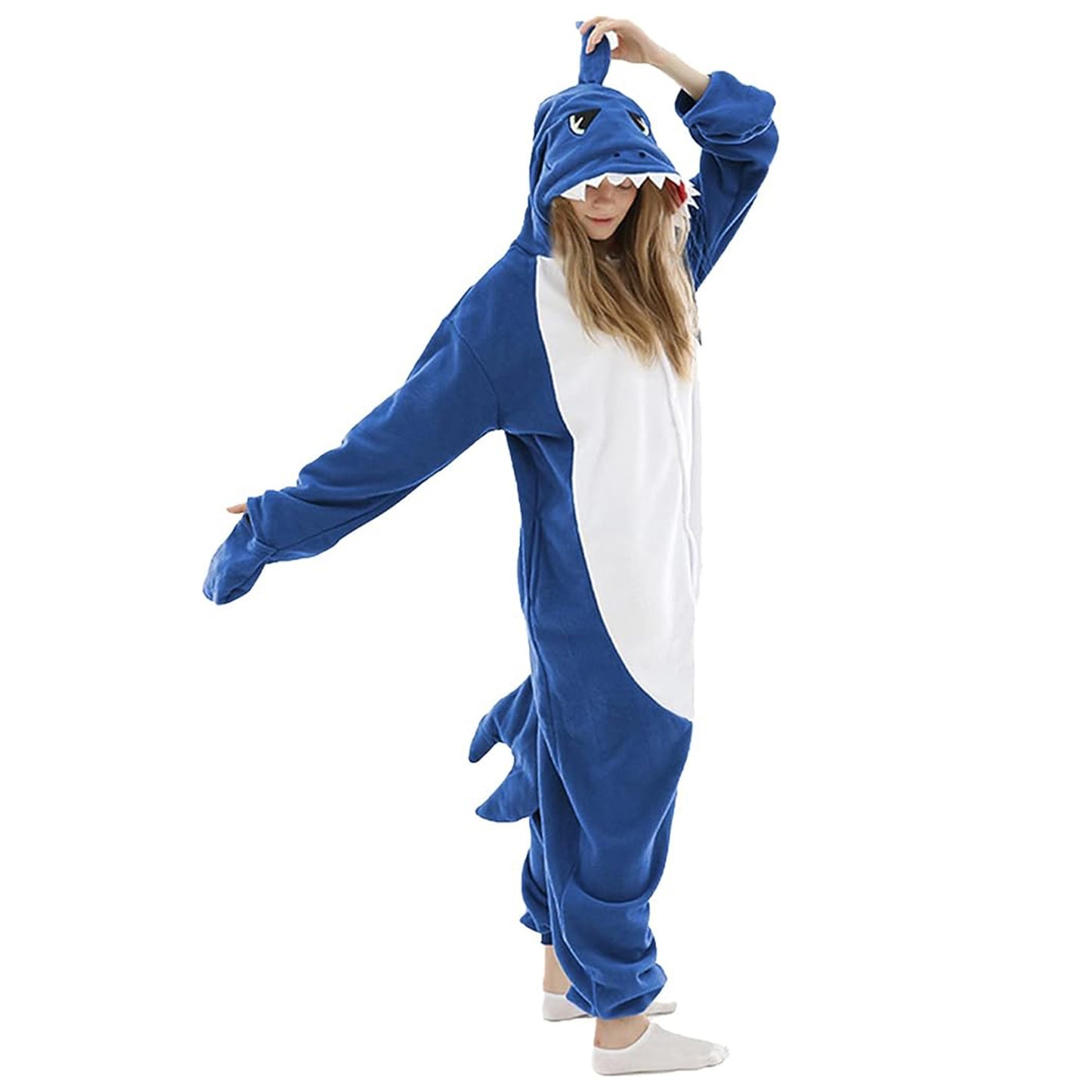 Hai-Onesie-Schlafanzug 