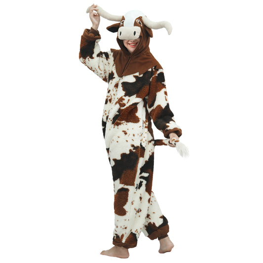 Adult Cow Onesie Costume