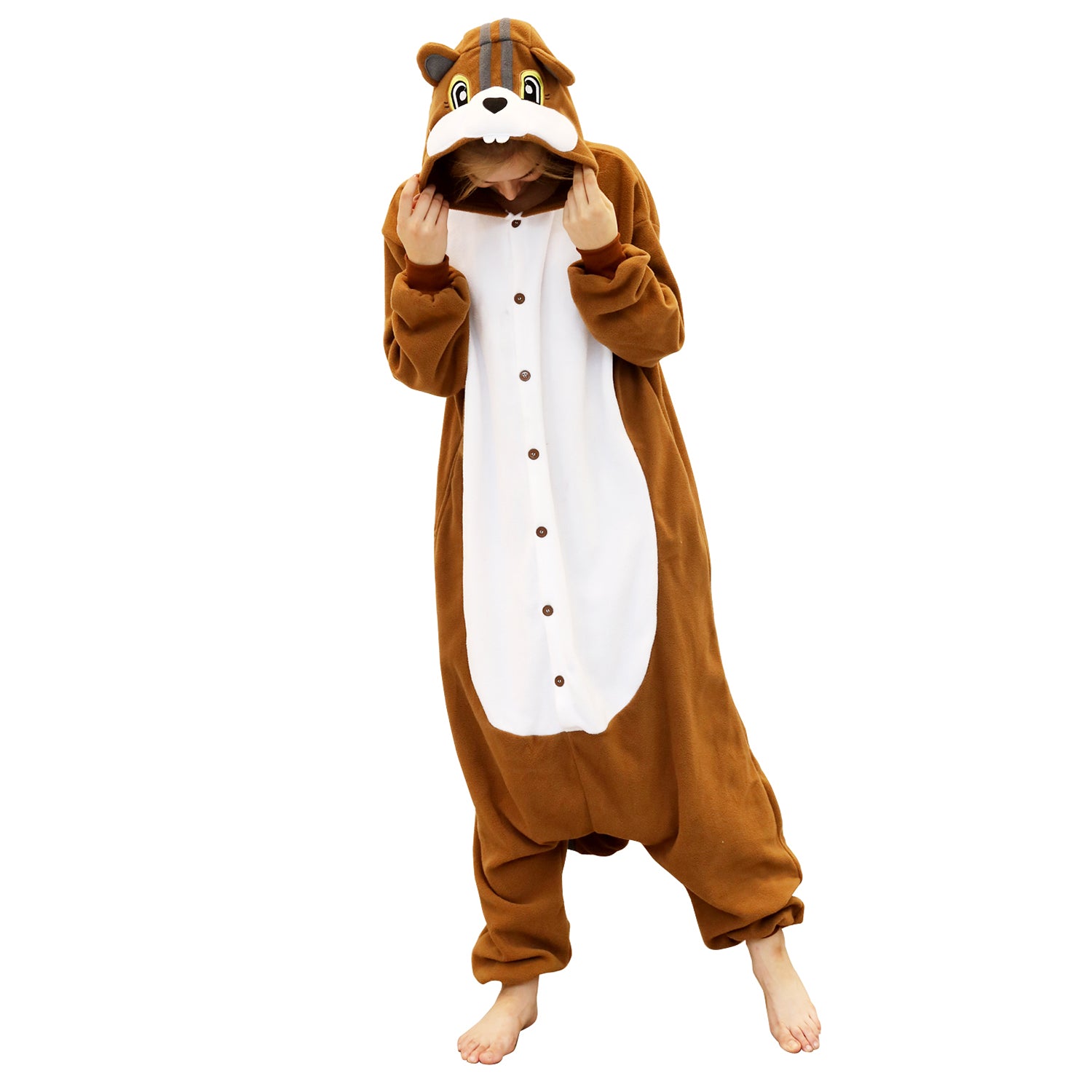 Chipmunk Costume Pajamas - vavalad