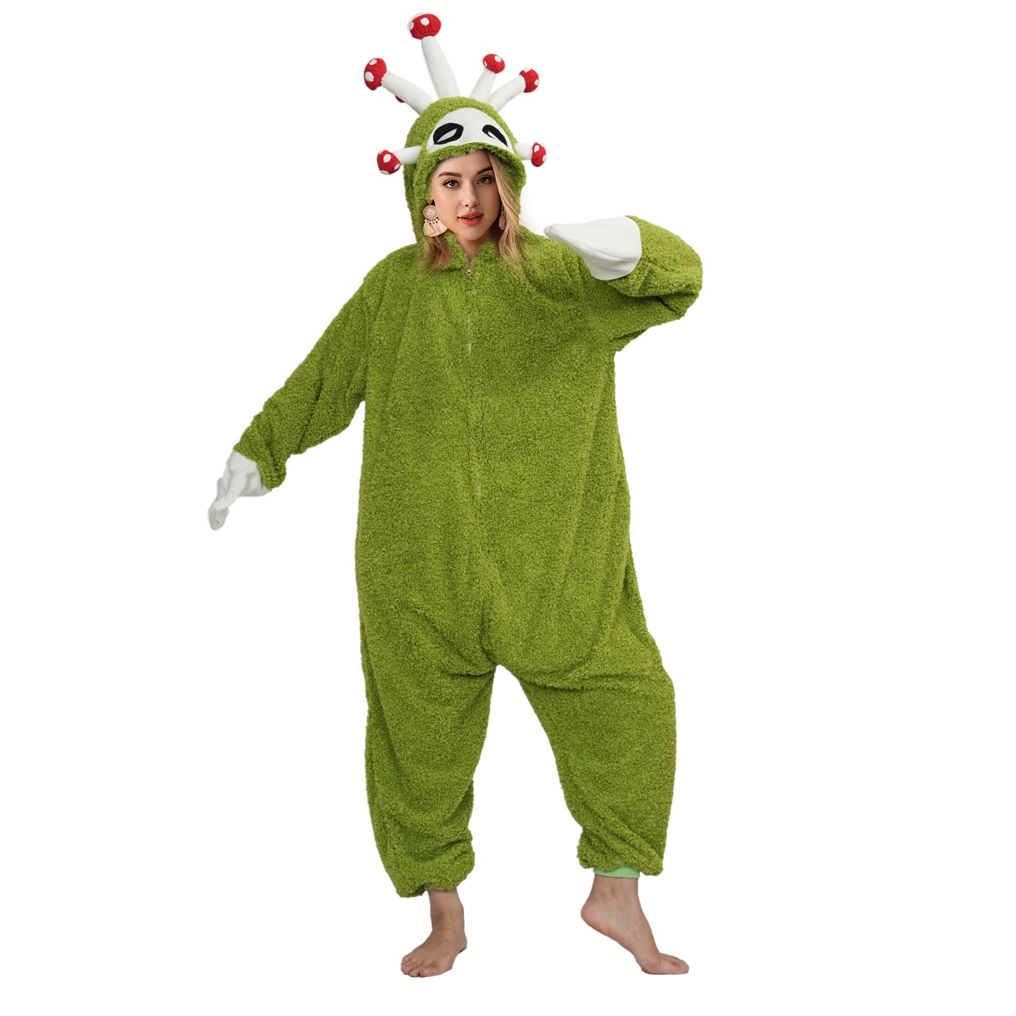 Adult Mushroom Onesie pajamas