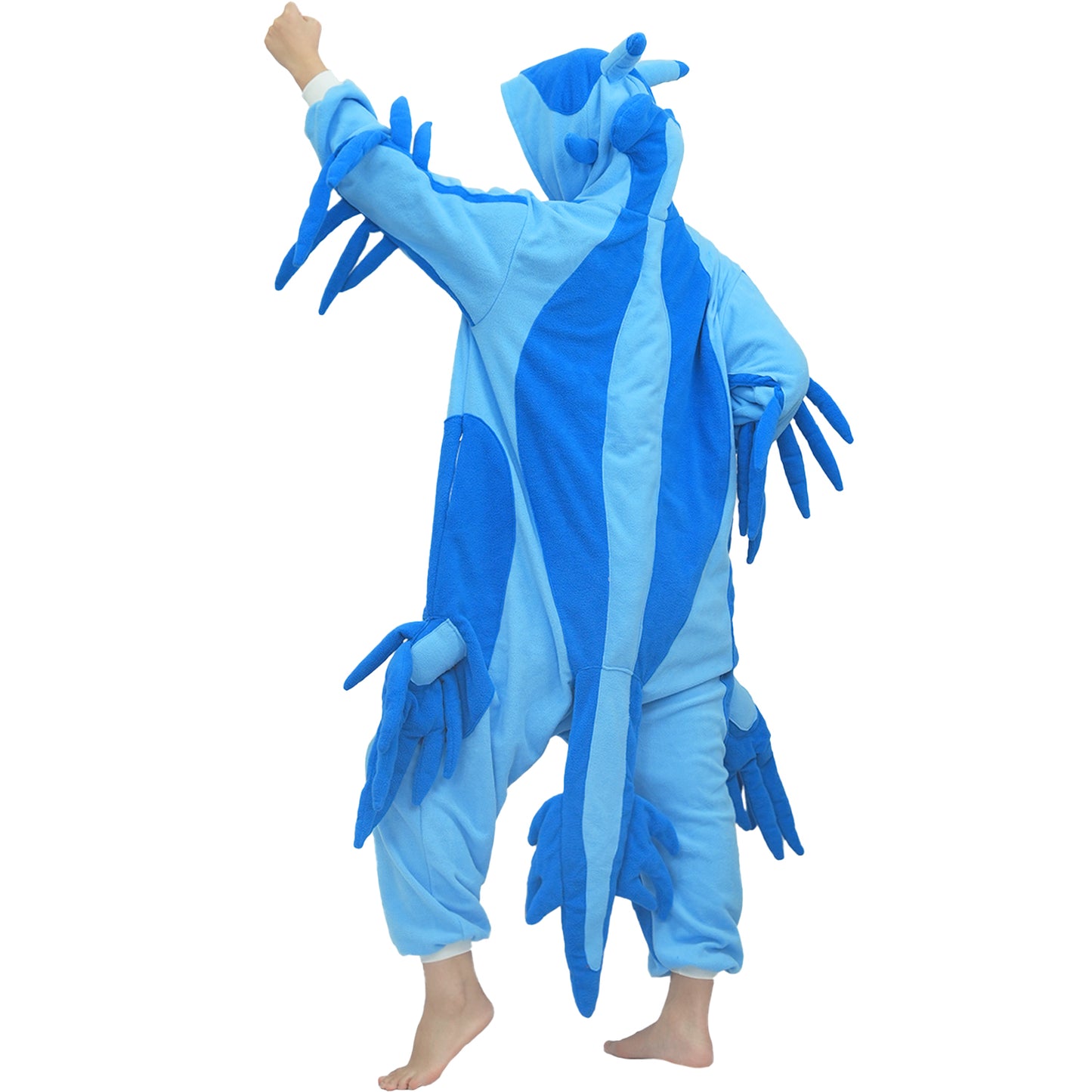 Blue Sea Slug Onesie Pajamas