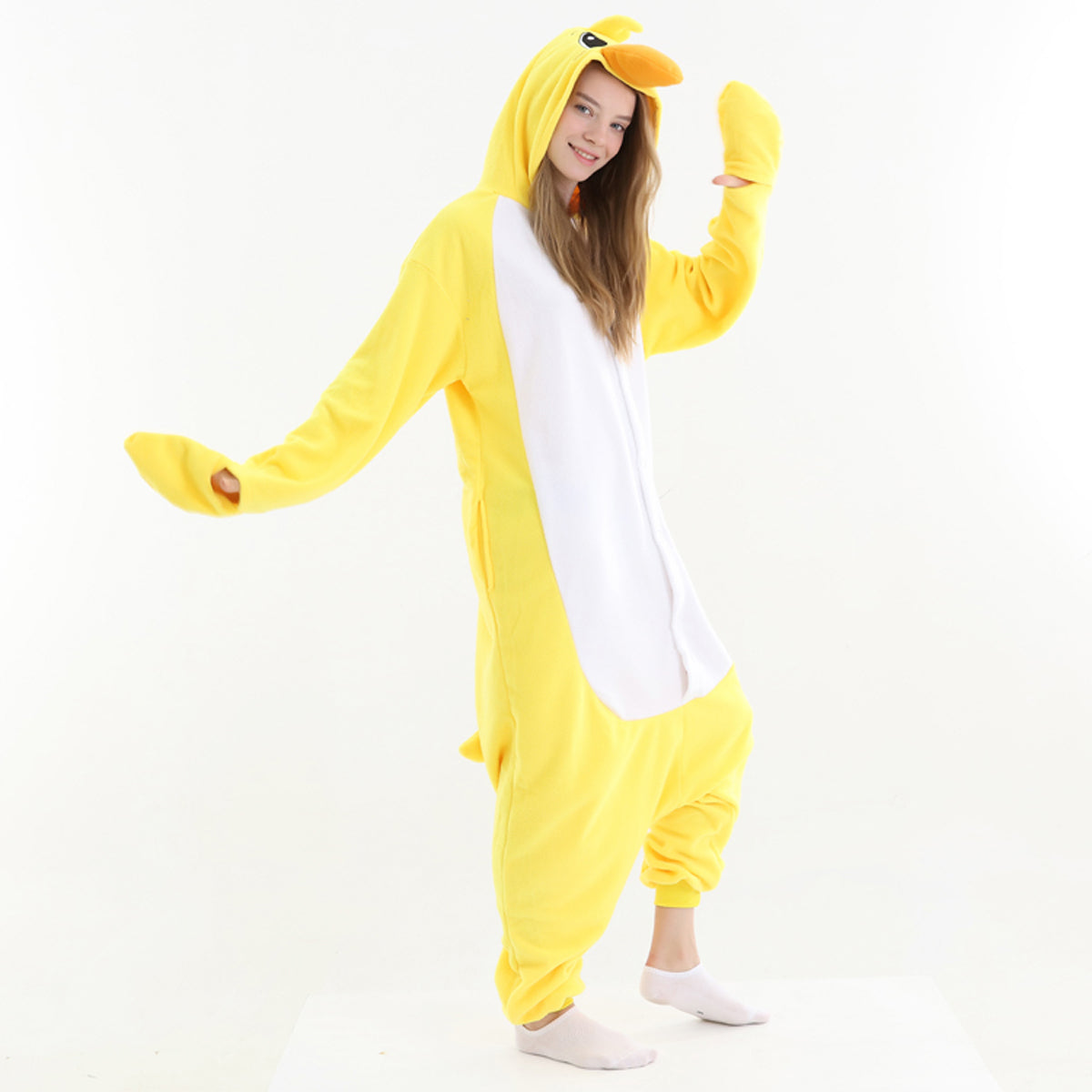 Yellow duck Onesie pajamas - vavalad