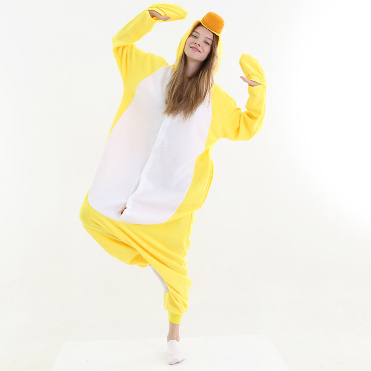 Yellow duck Onesie pajamas - vavalad