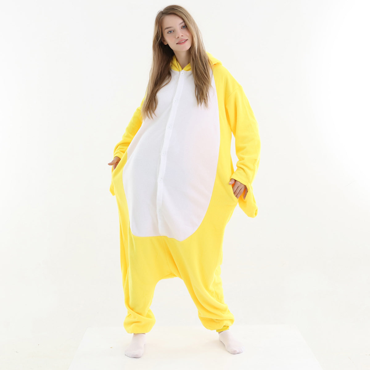 Yellow duck Onesie pajamas - vavalad