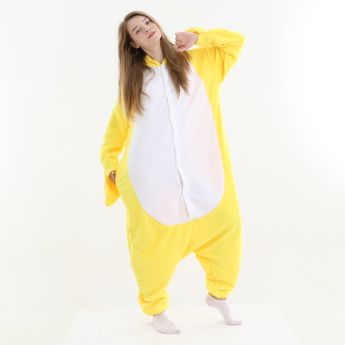 Yellow duck Onesie pajamas - vavalad