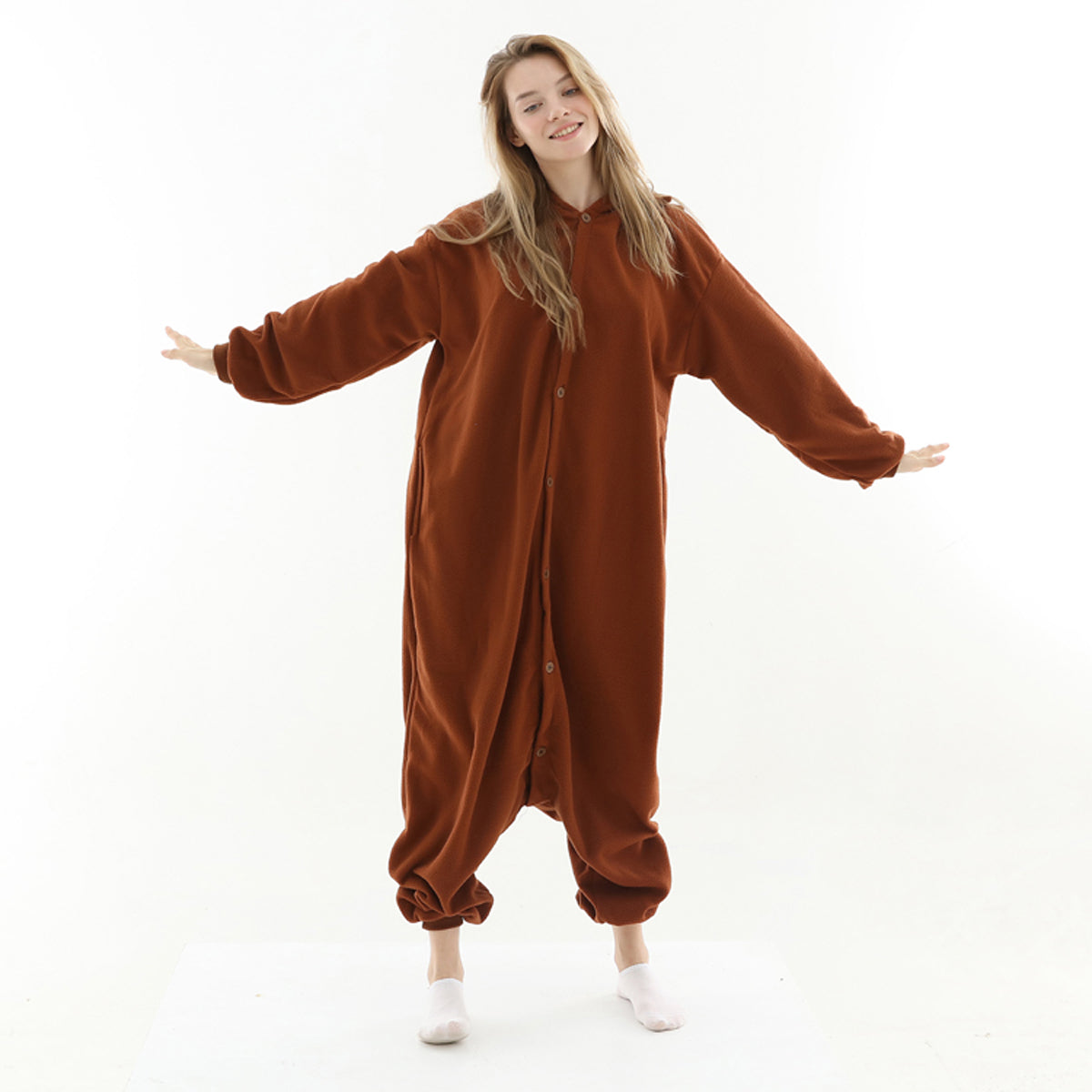 Brown Bear Onesie Pajamas