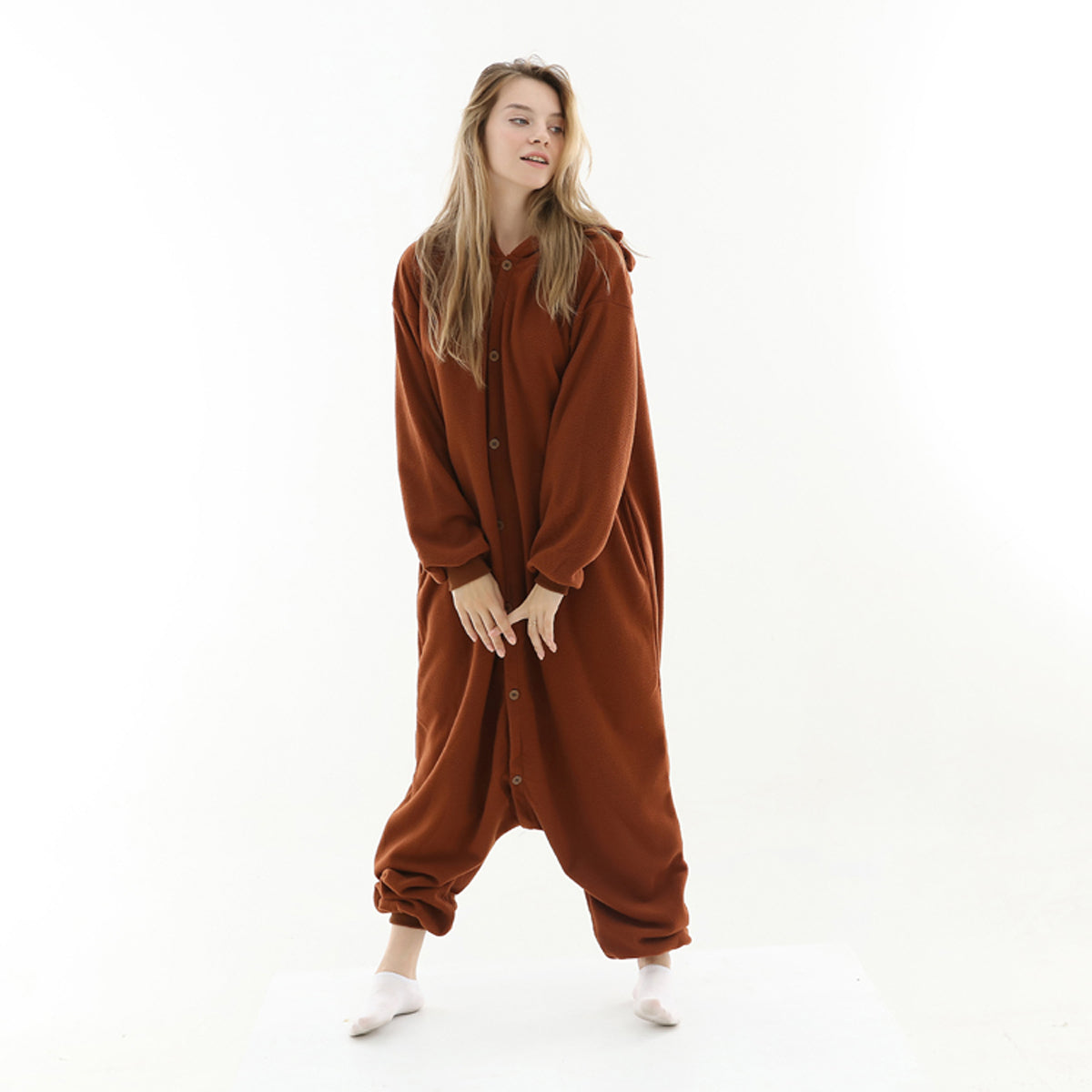 Brown Bear Onesie Pajamas