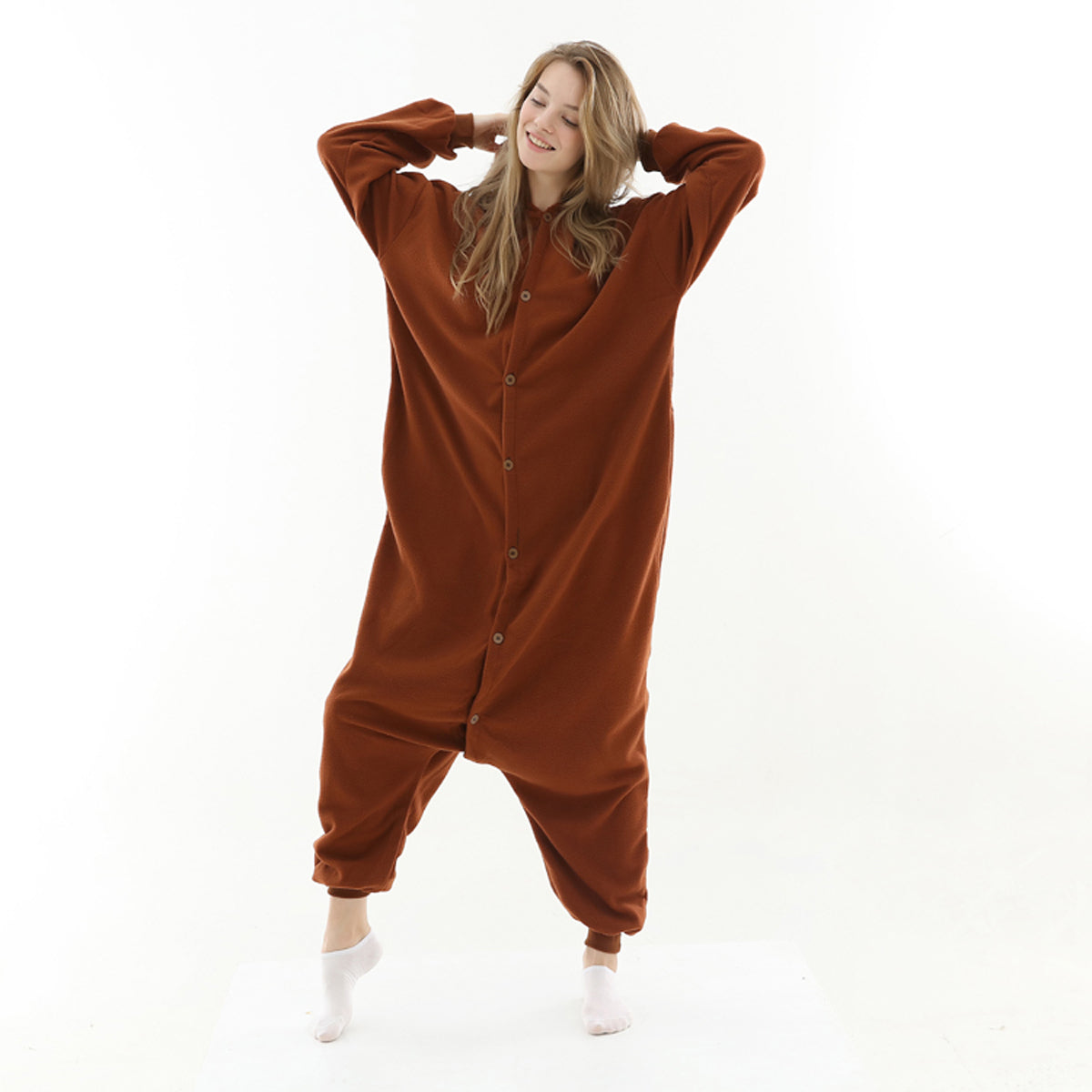 Brown Bear Onesie Pajamas