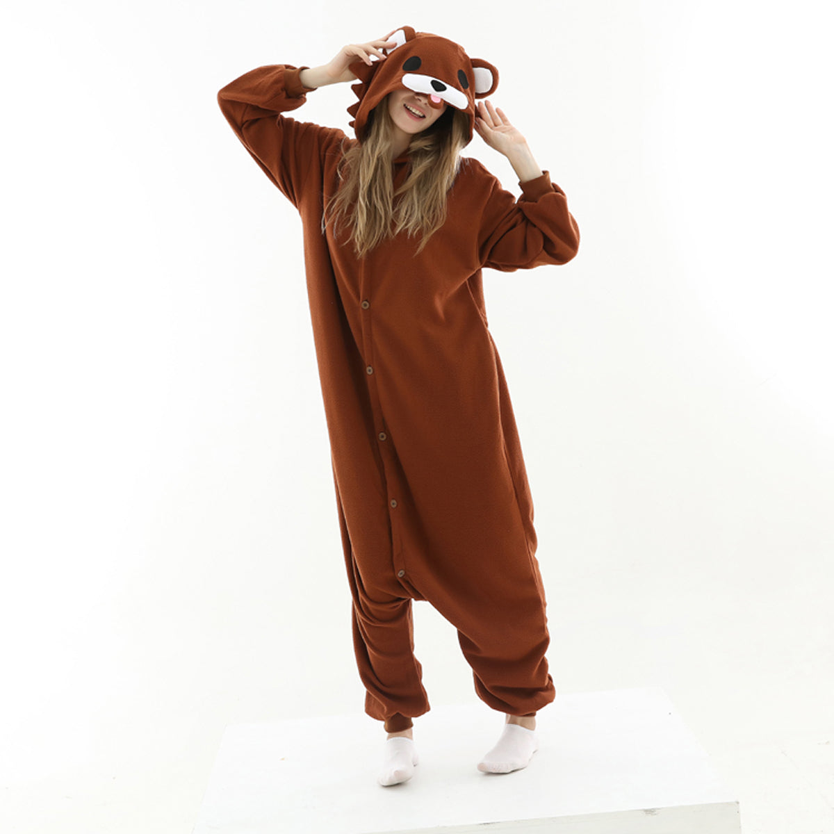 Brown Bear Onesie Pajamas