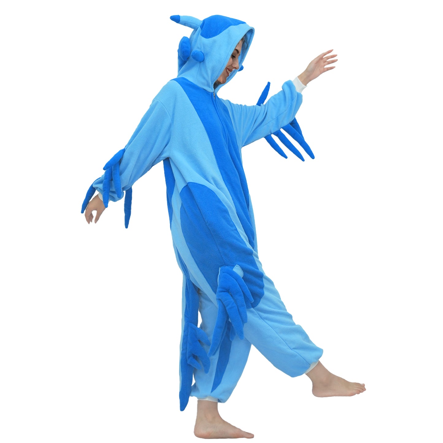 Blue Sea Slug Onesie Pajamas