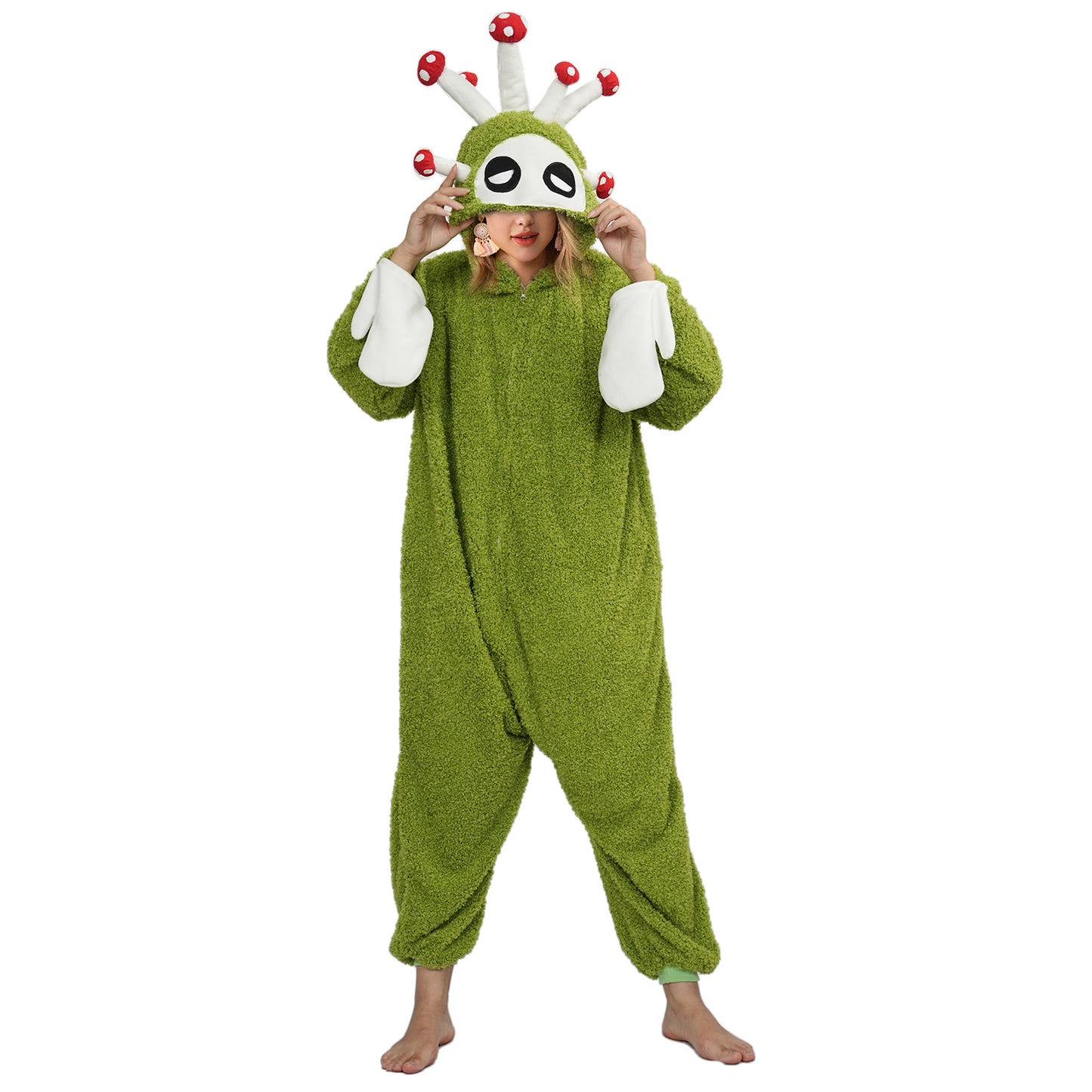 Adult Mushroom Onesie pajamas